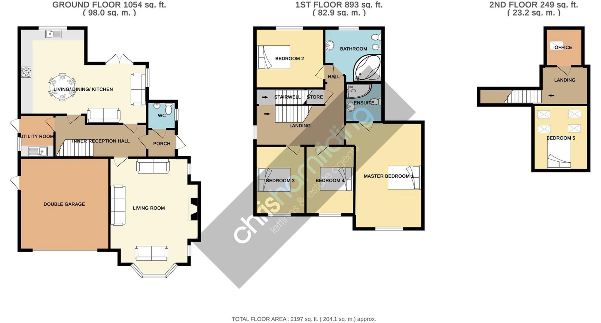1 Newquay Court, Congleton floorplan