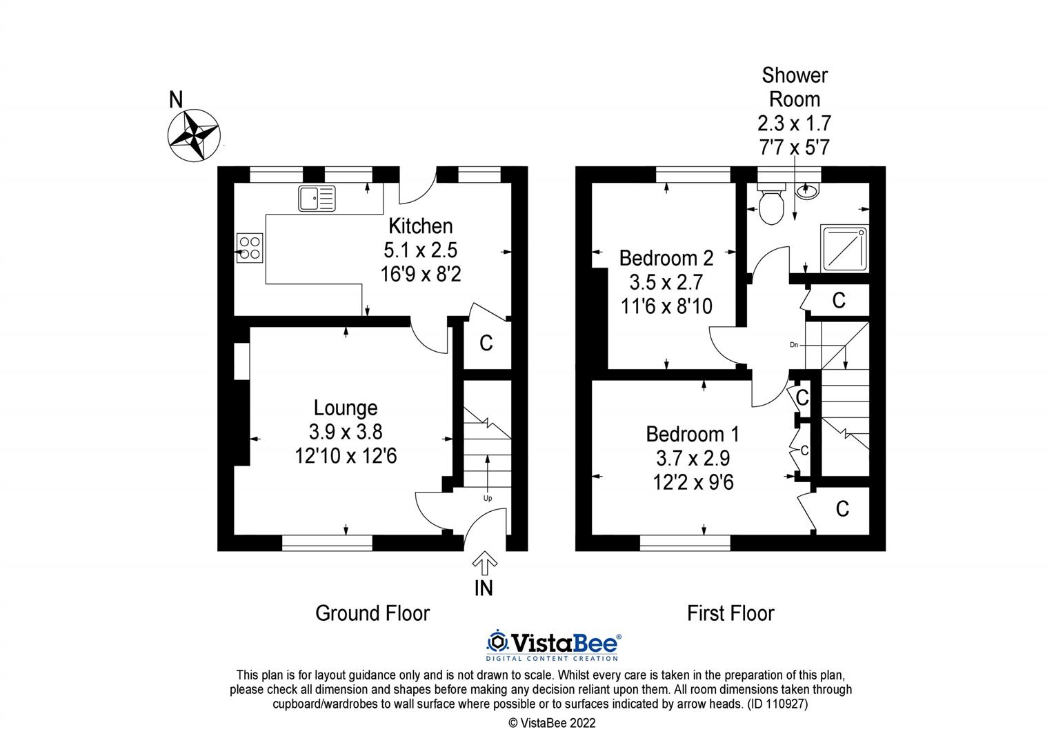 50 Norval Place, Rosyth KY11, 2 bedroom terraced house for sale