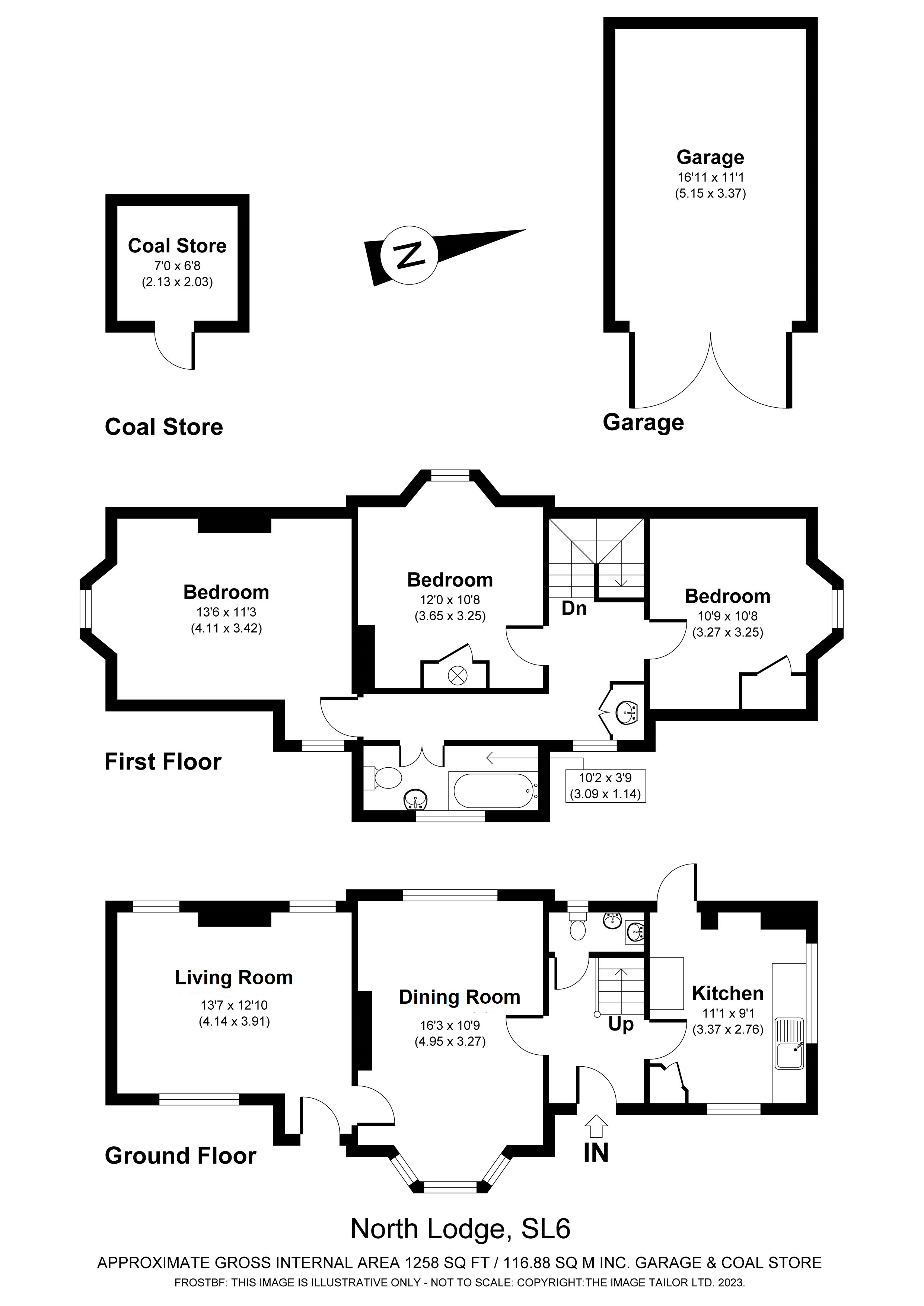 Cliveden Road, Taplow, Buckinghamshire SL6, 3 bedroom detached house
