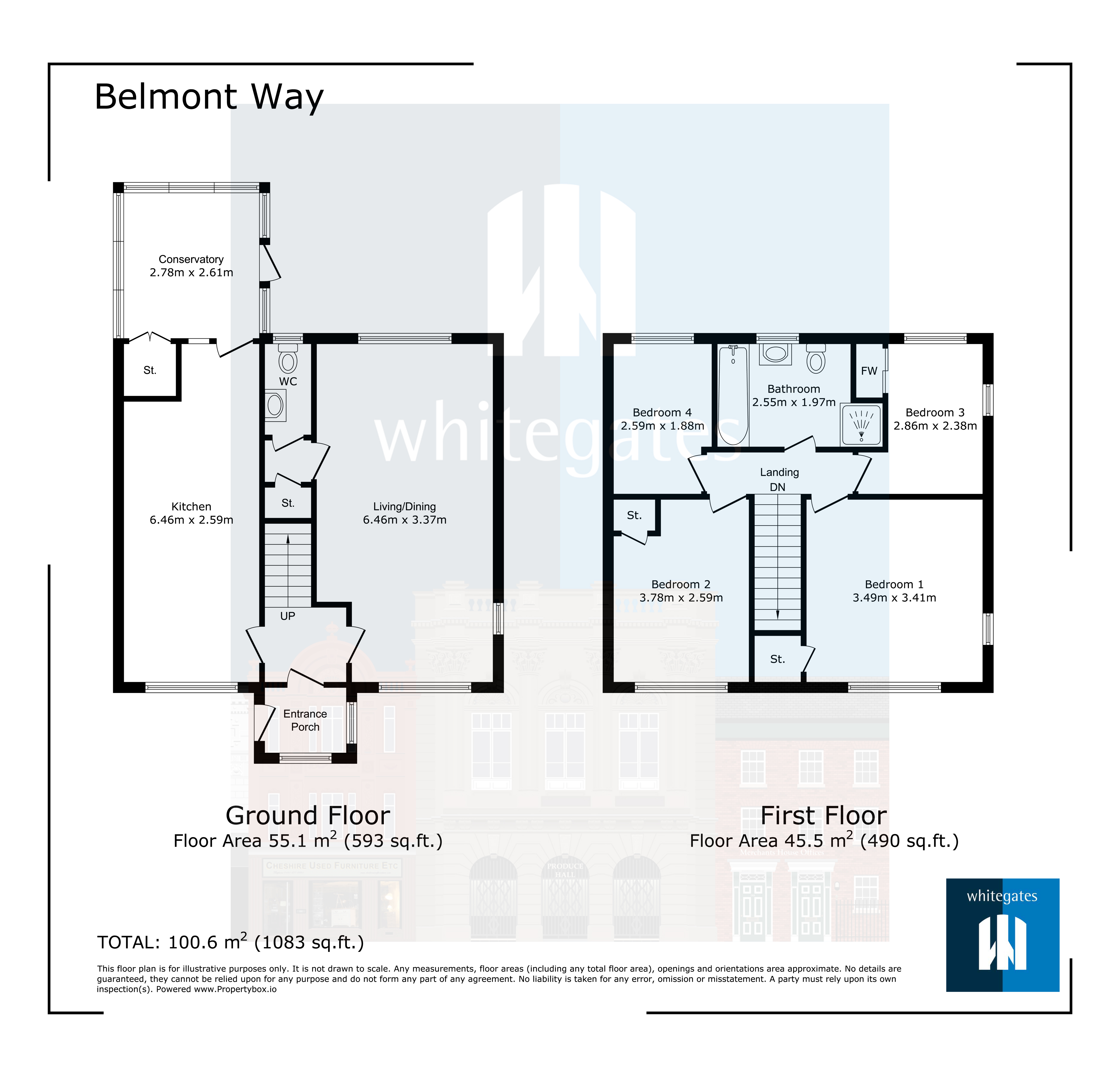 21, Belmont Way, Pontefract floorplan