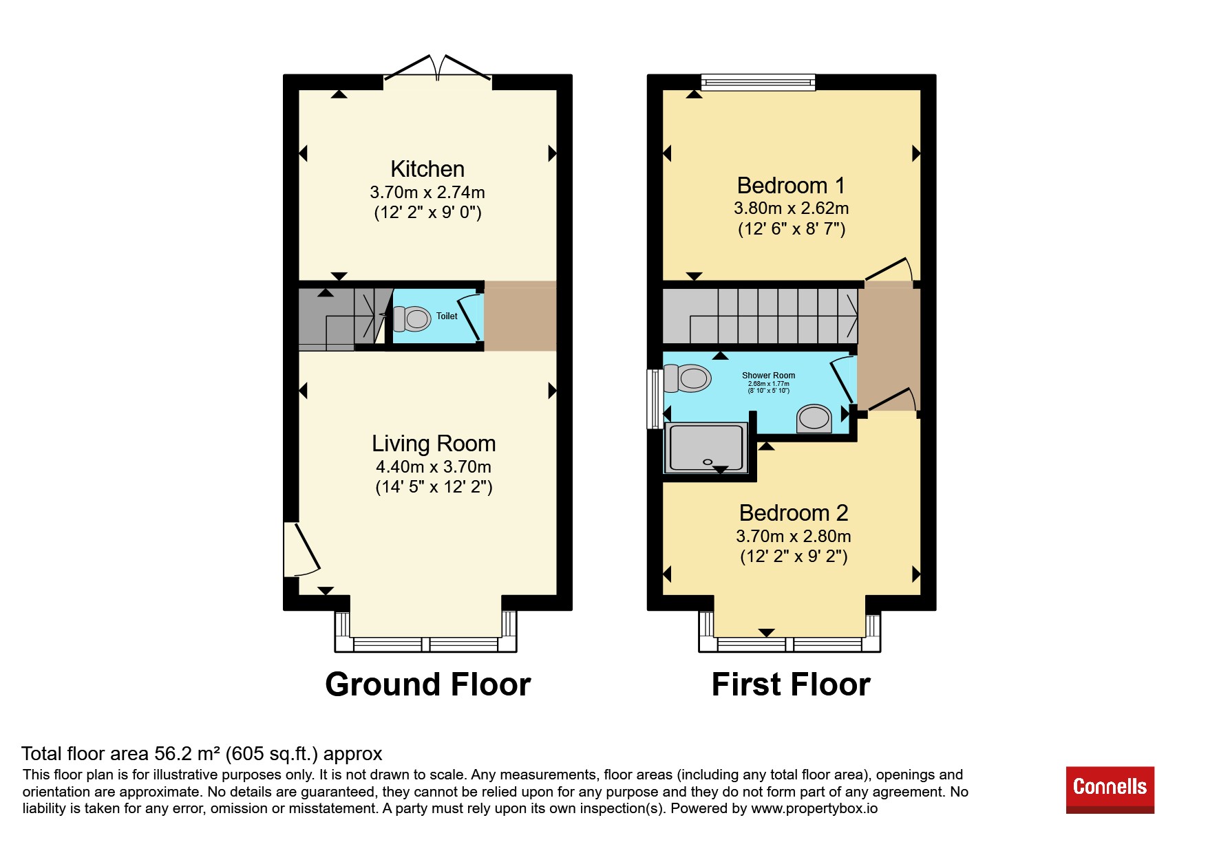 78, Branksome Drive, Bristol floorplan