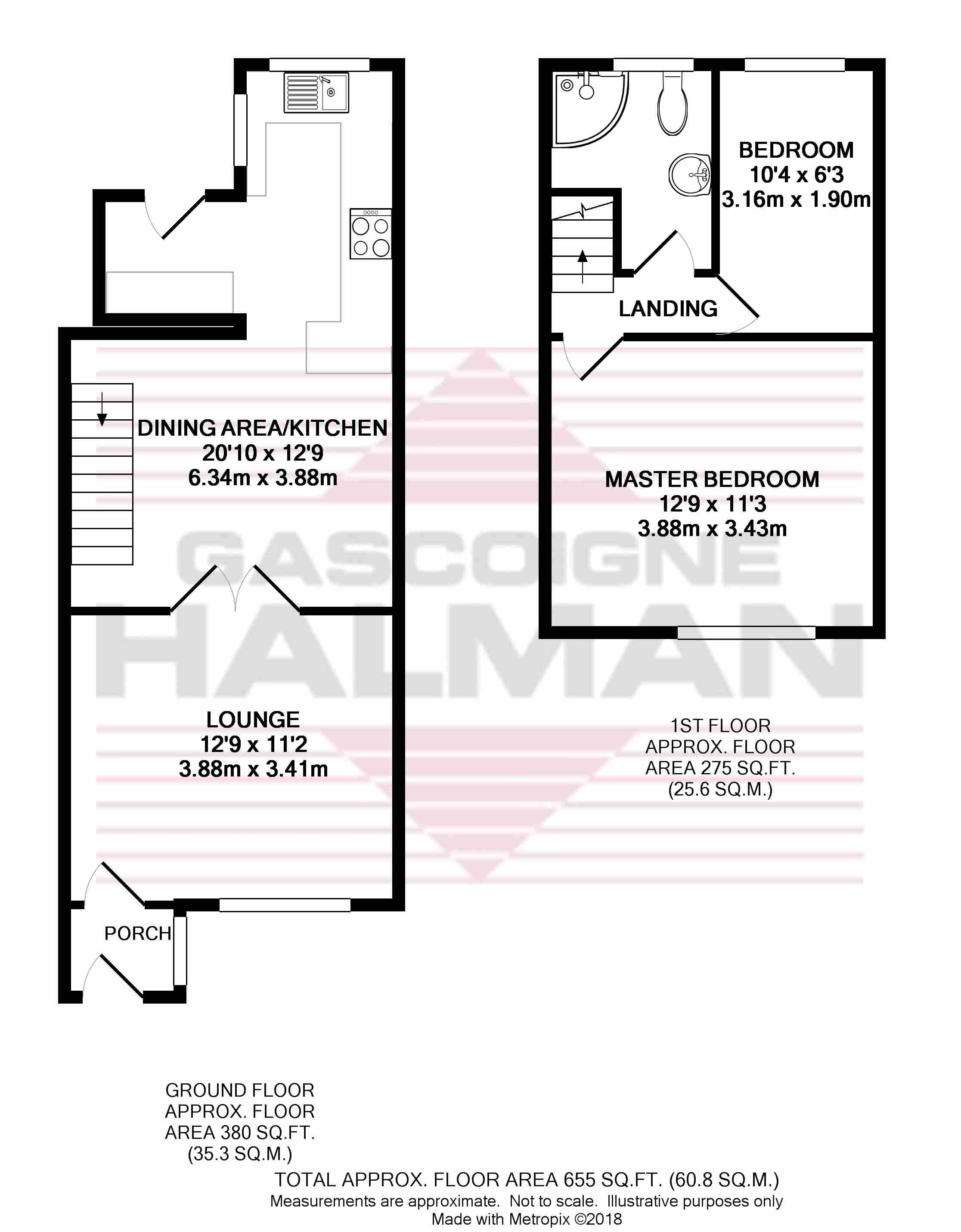 Ladysmith Road, Didsbury floorplan