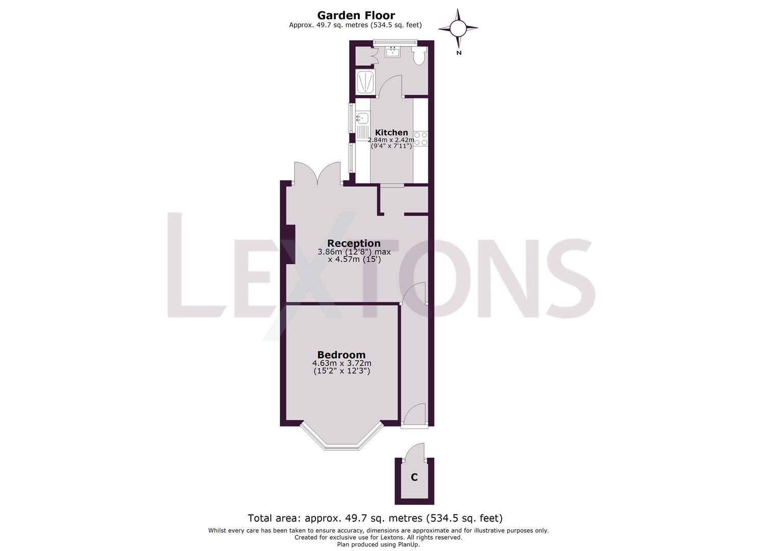 78A, Roundhill Crescent, Brighton floorplan