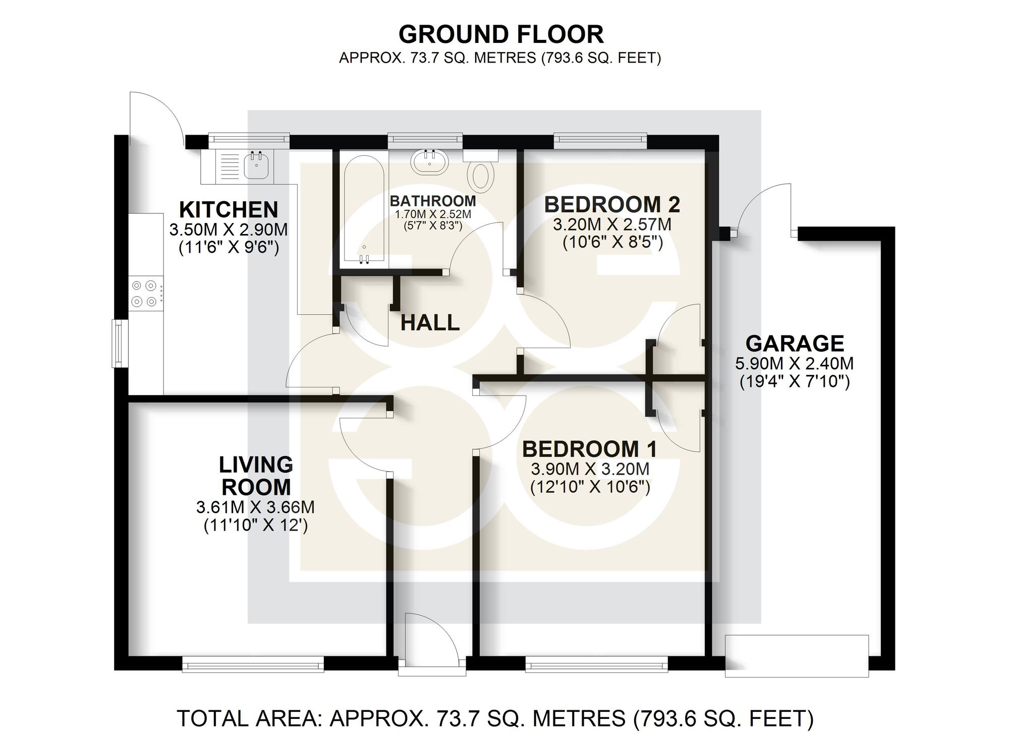 8a Beech Avenue, Ruislip floorplan