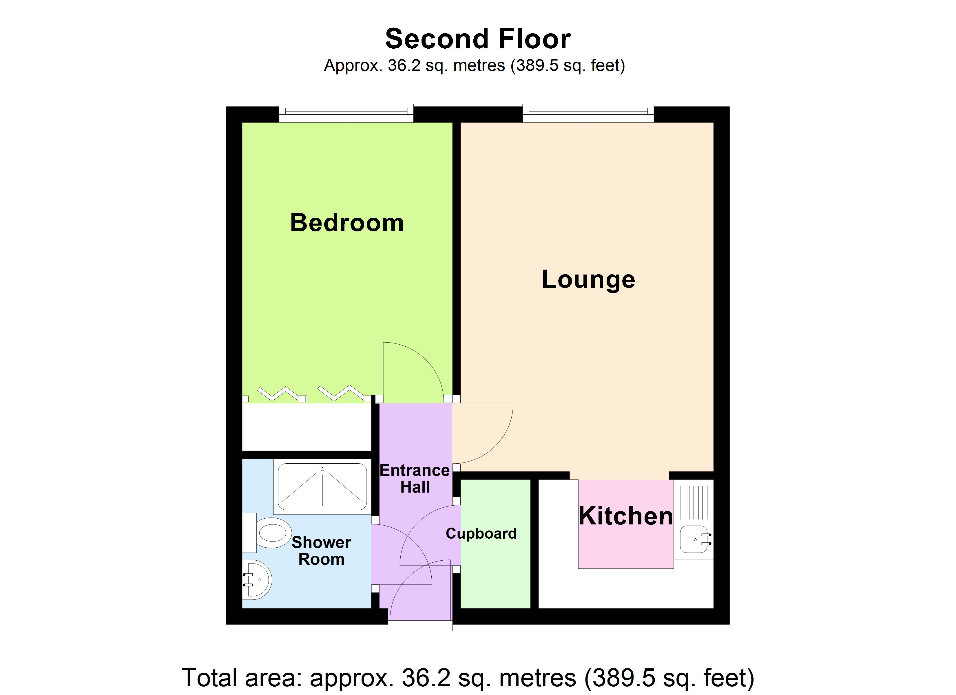 41, Brinton Lane, Hythe floorplan