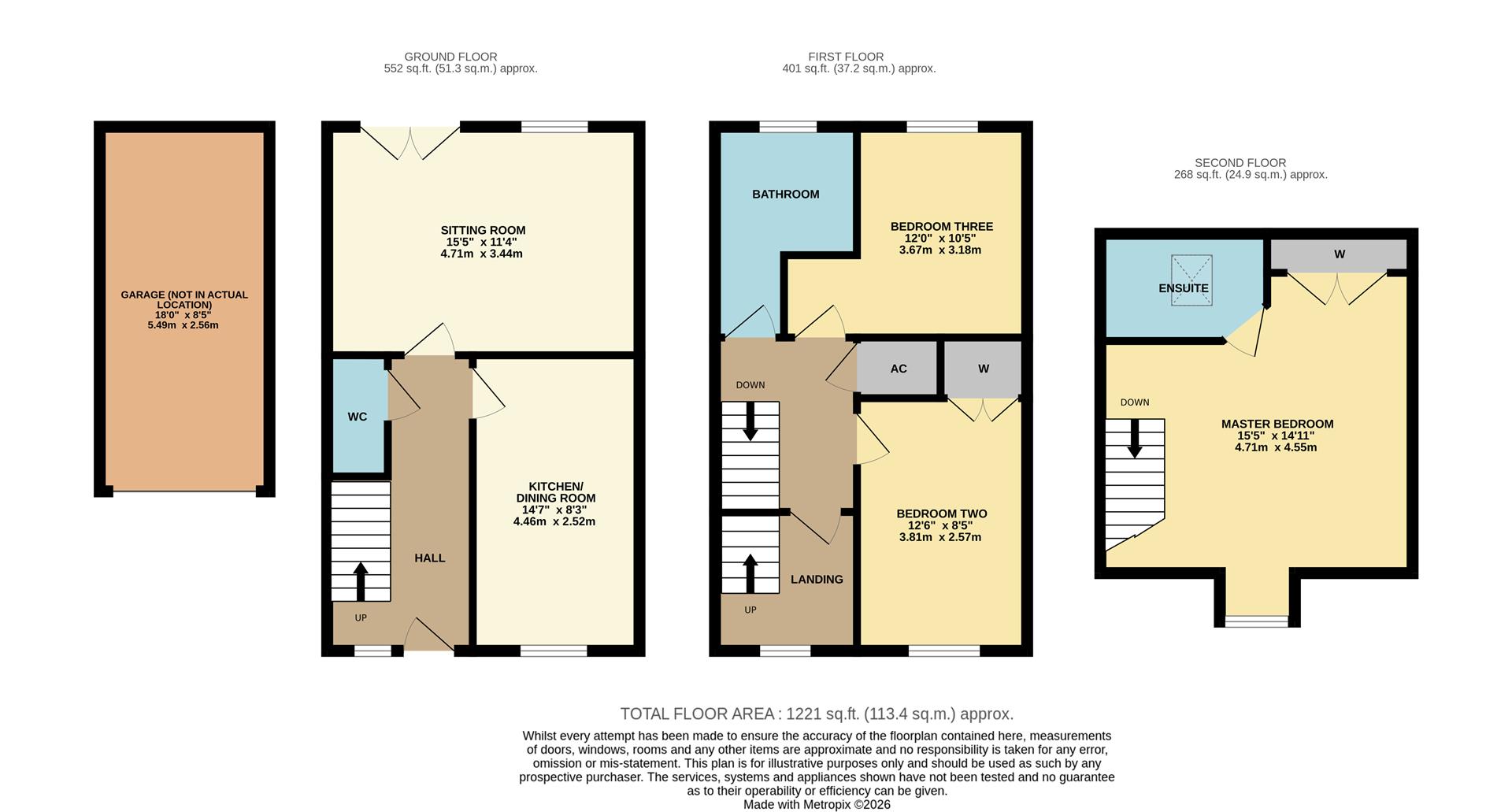 51, Milbourne Way, Chippenham floorplan