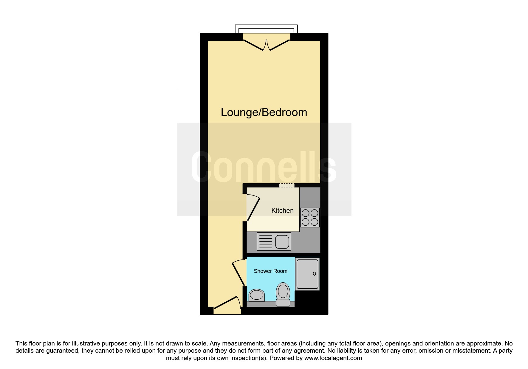 Flat 15, Mayfair House, 59, Regent Street, Plymouth floorplan
