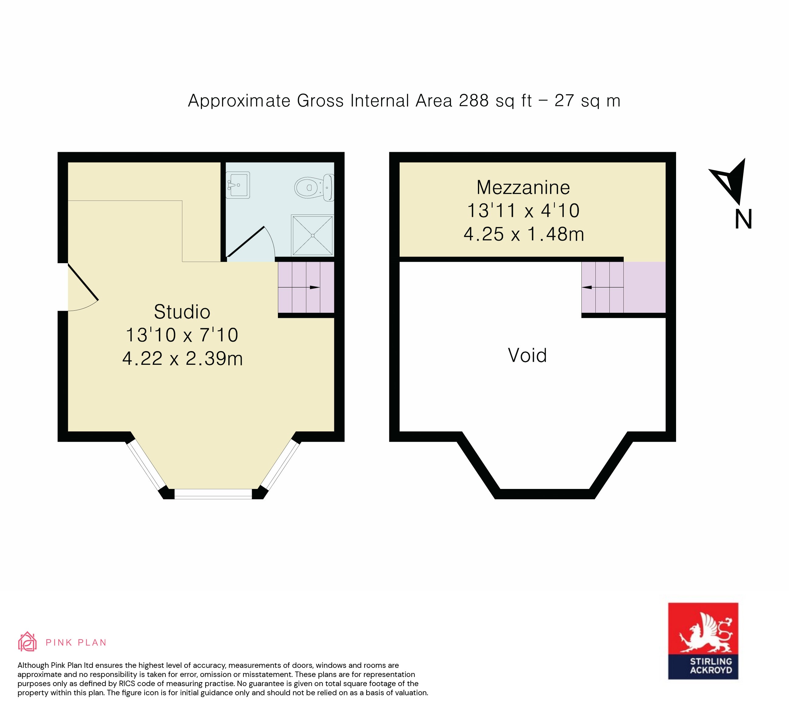 Flat 1, 10, Walpole Gardens, London floorplan