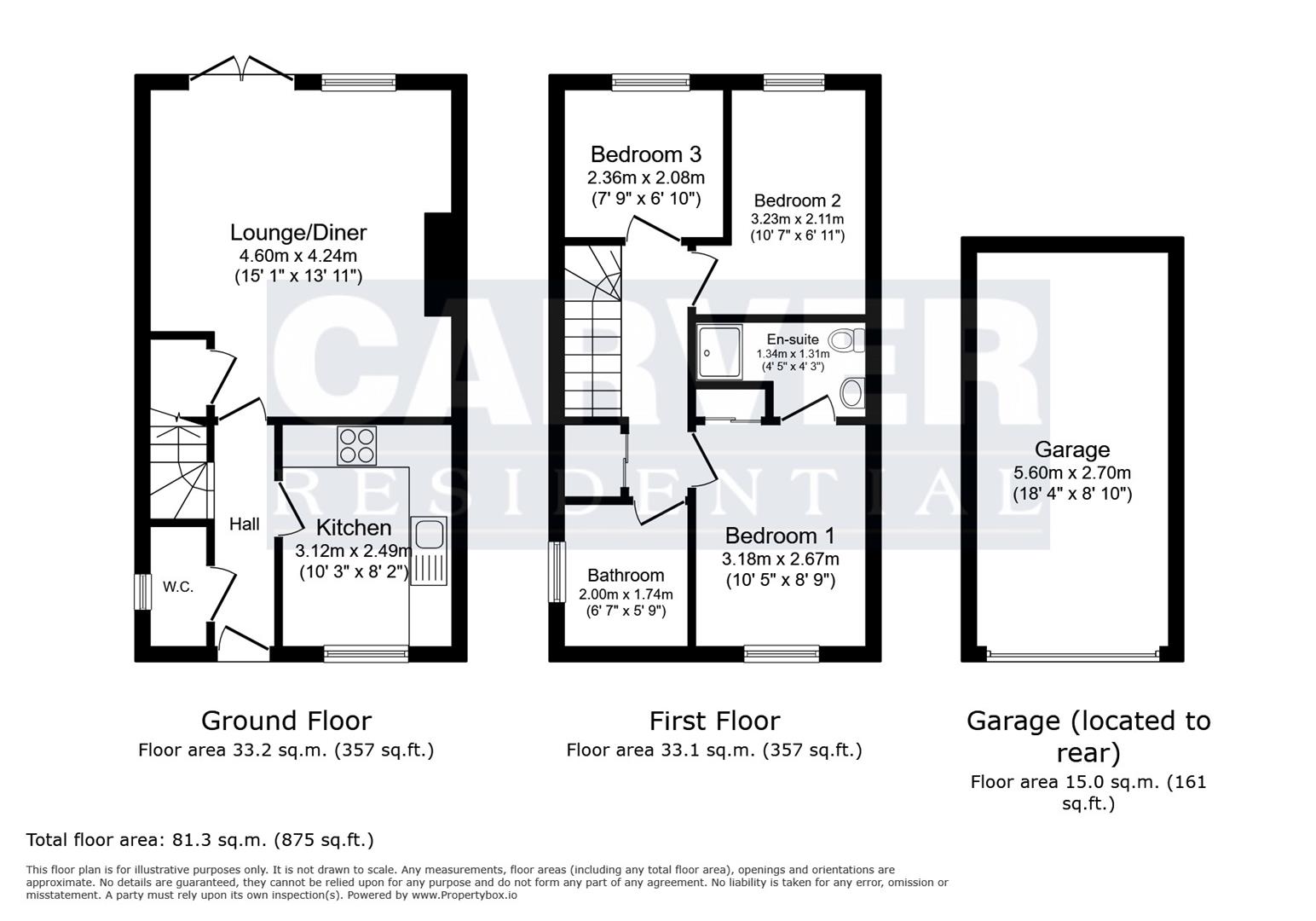 8, Neville Close, Darlington floorplan