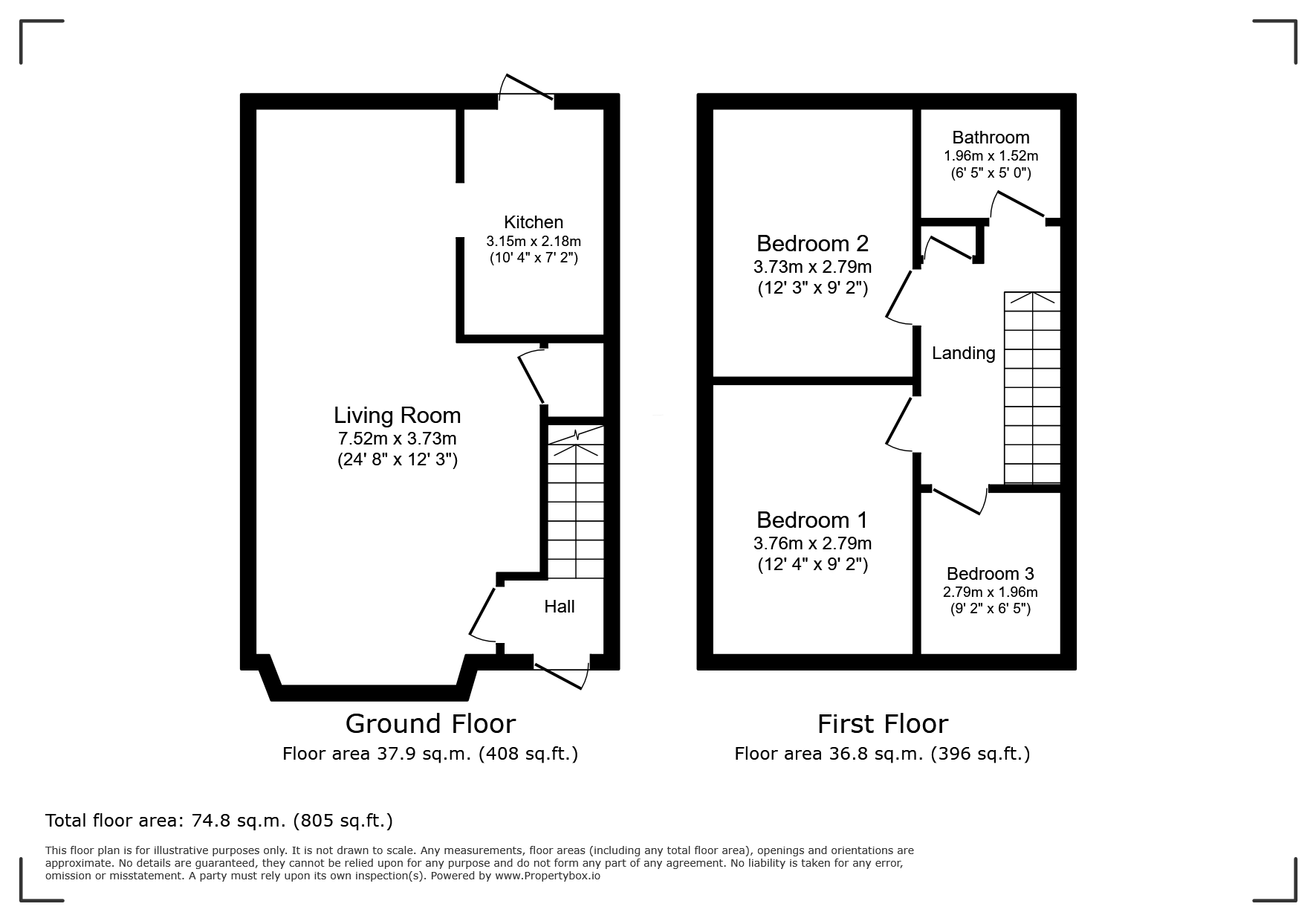 16, Brookside Crescent, Ventnor floorplan