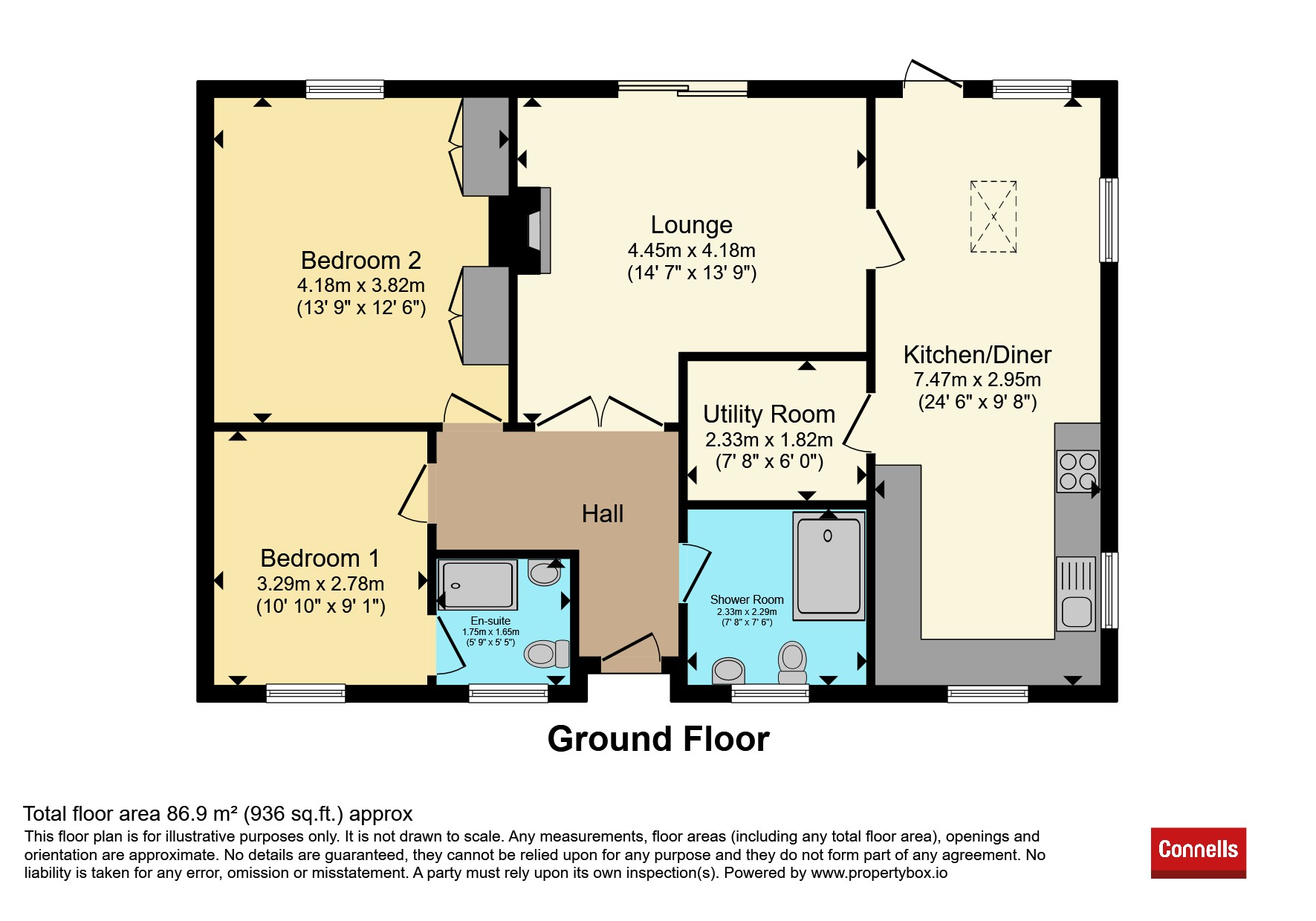 57, Gloucester Road, Bedford floorplan