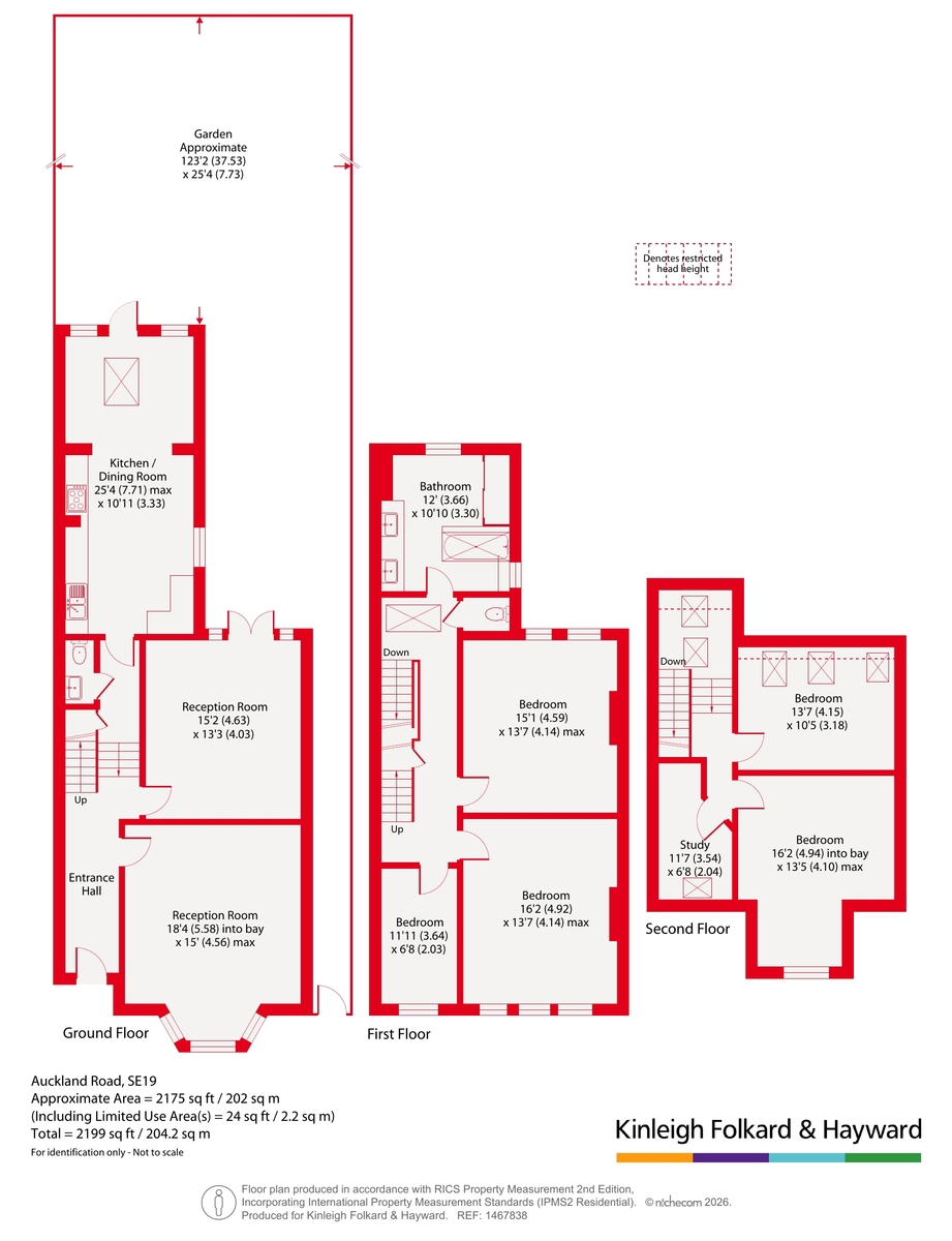 38, Auckland Road, London floorplan