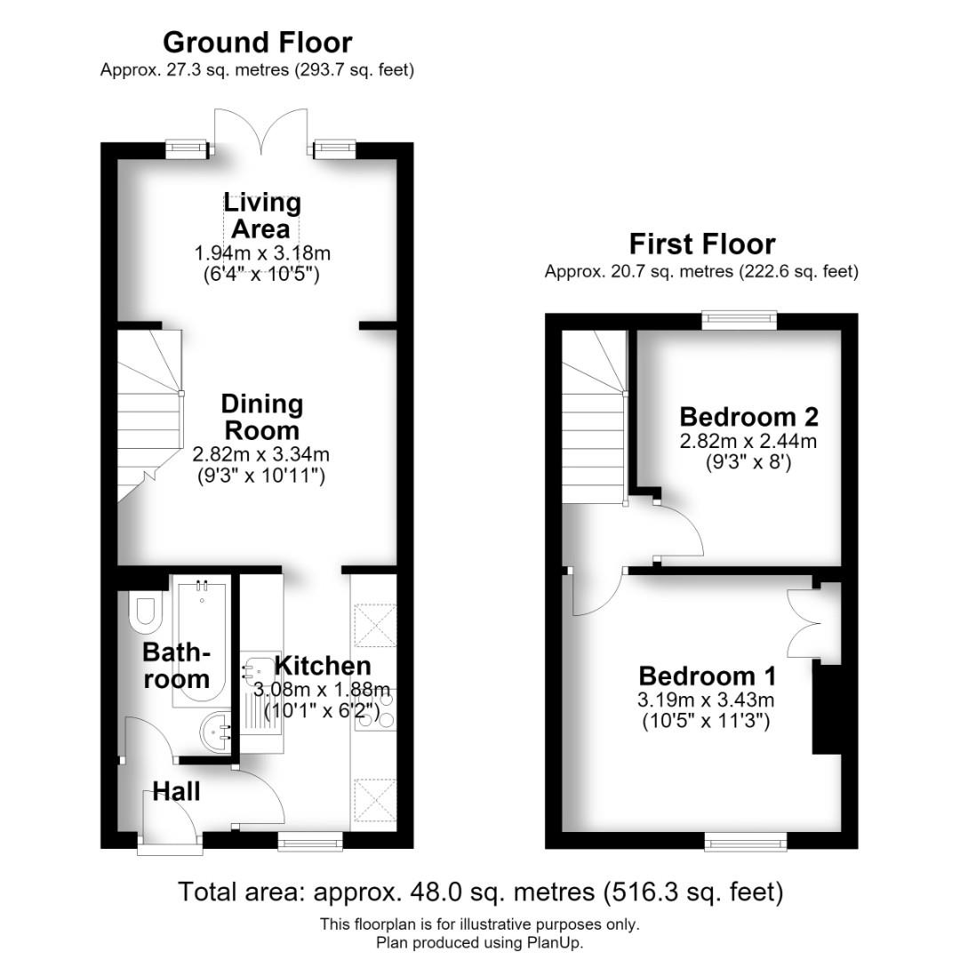 23, Albert Street, Cambridge floorplan
