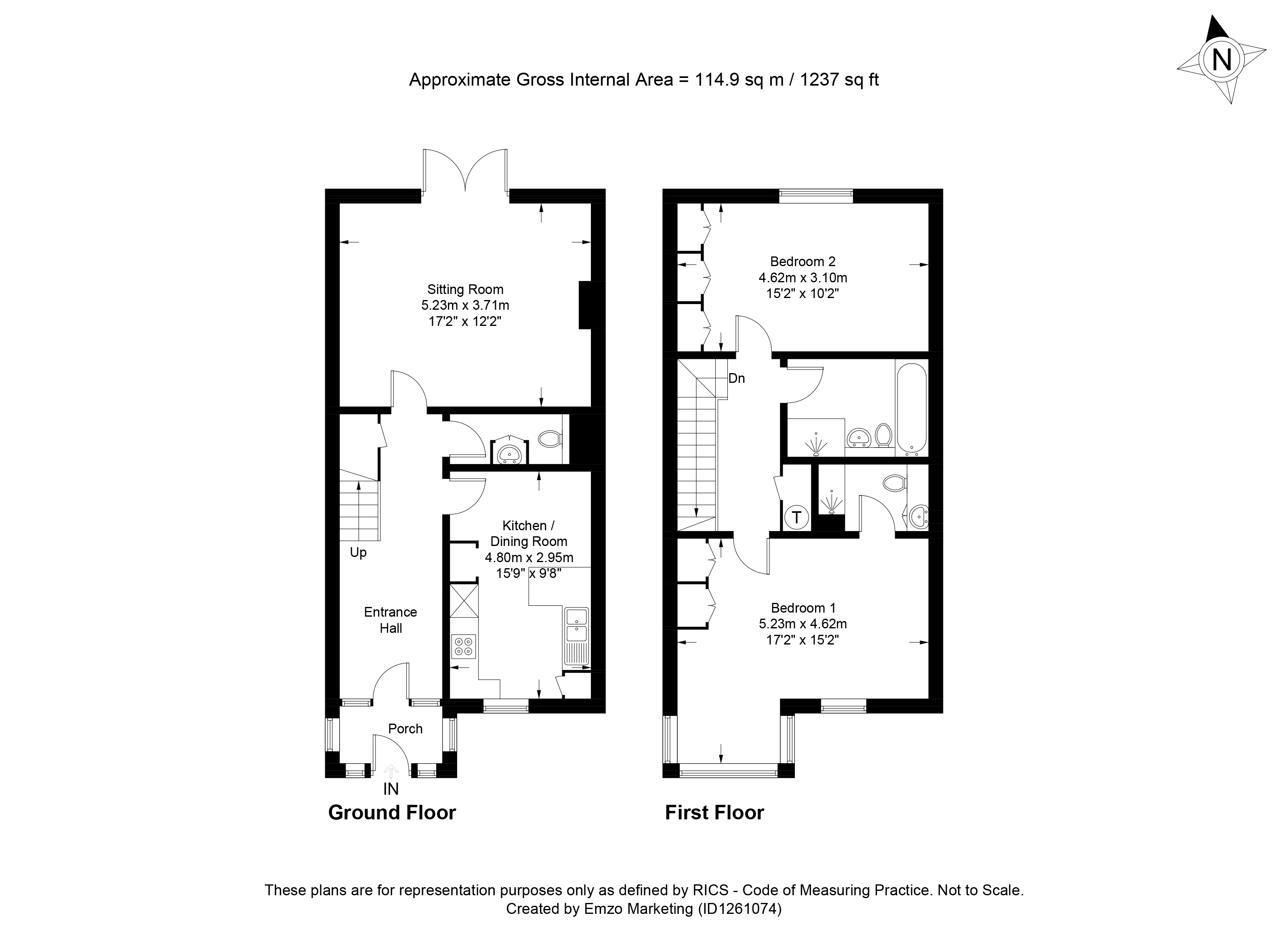 Zoopla, 14, The Firs, Winchester floorplan