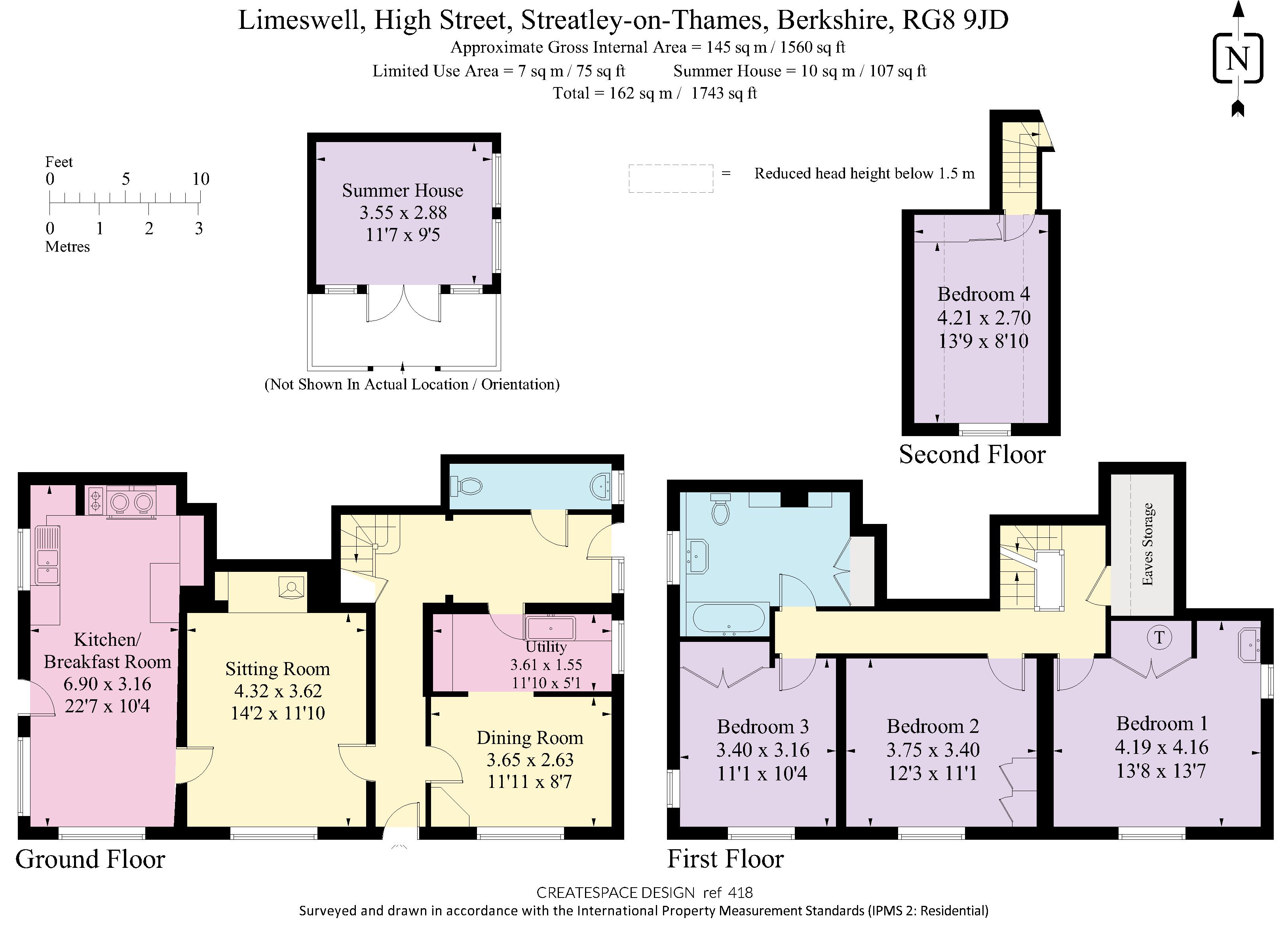 Limeswell, Streatley on Thames floorplan
