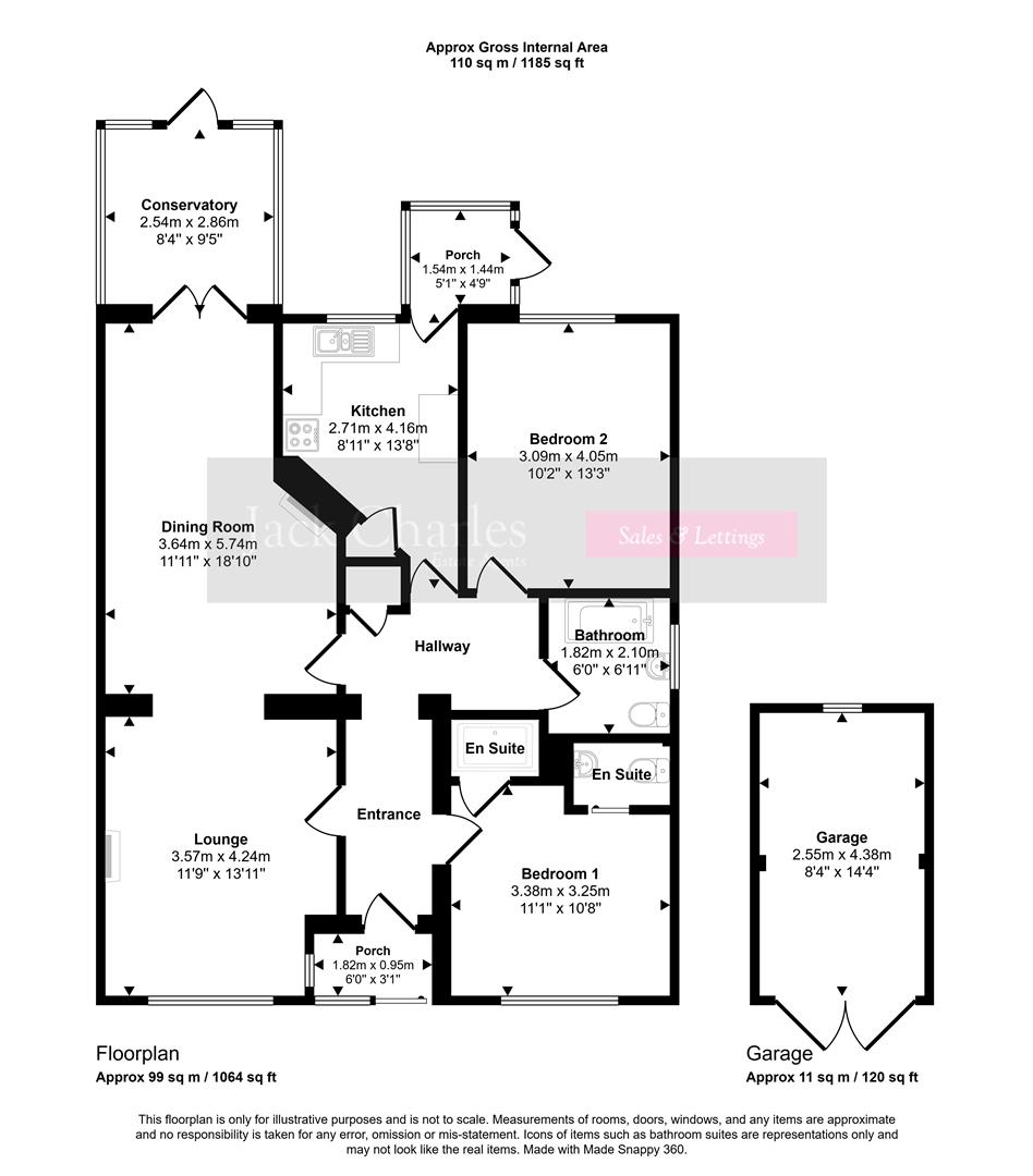 24, Chestnut Lane, Tonbridge floorplan