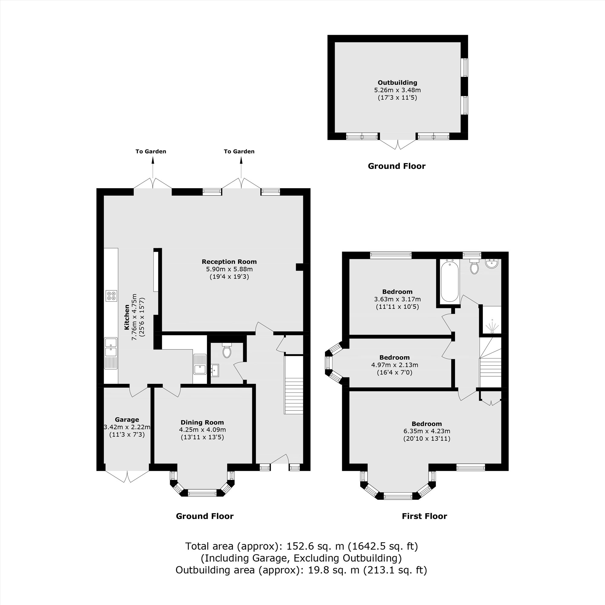 52, Wricklemarsh Road, London floorplan