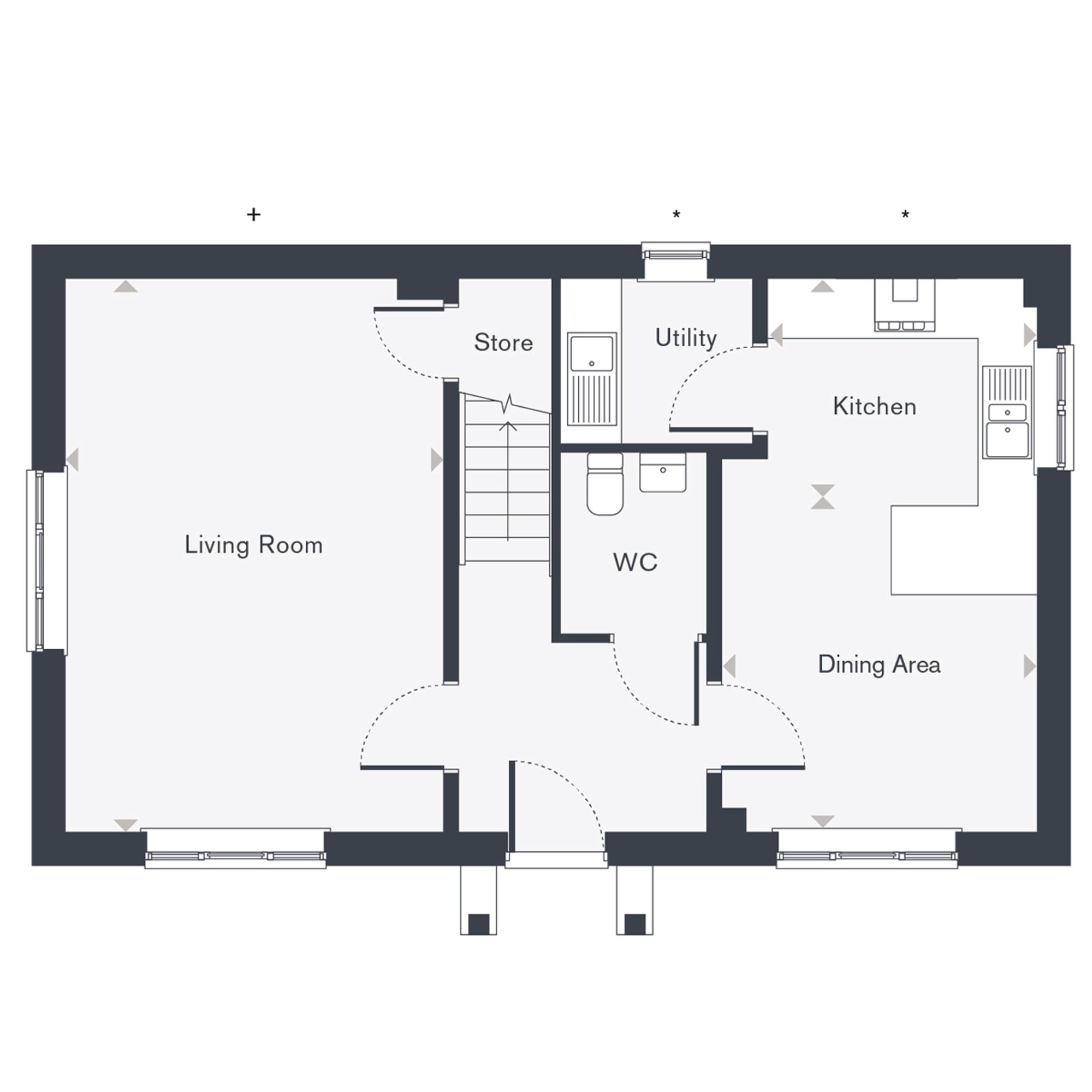34, Lace Drive - The Spruce (Plot 38), Alfold floorplan