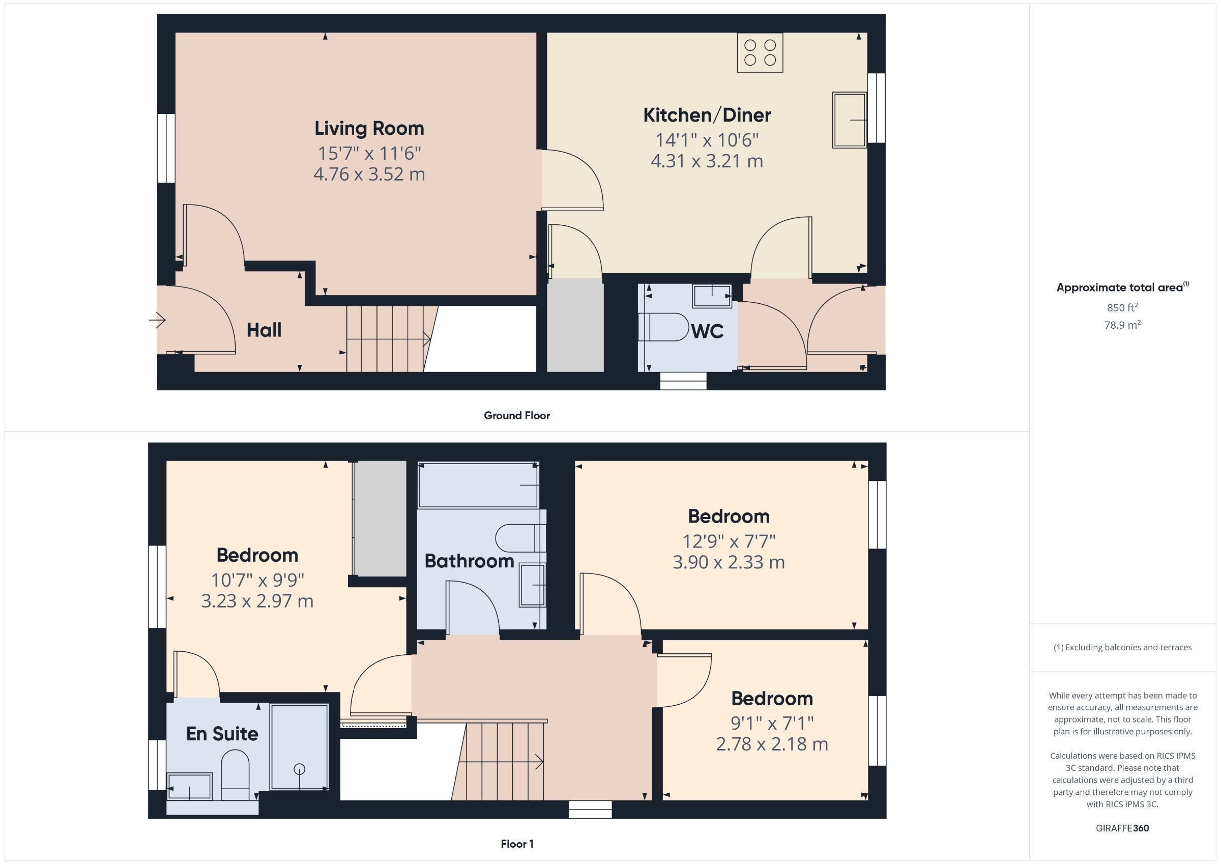 9 Beechcraft Road, Cheltenham floorplan