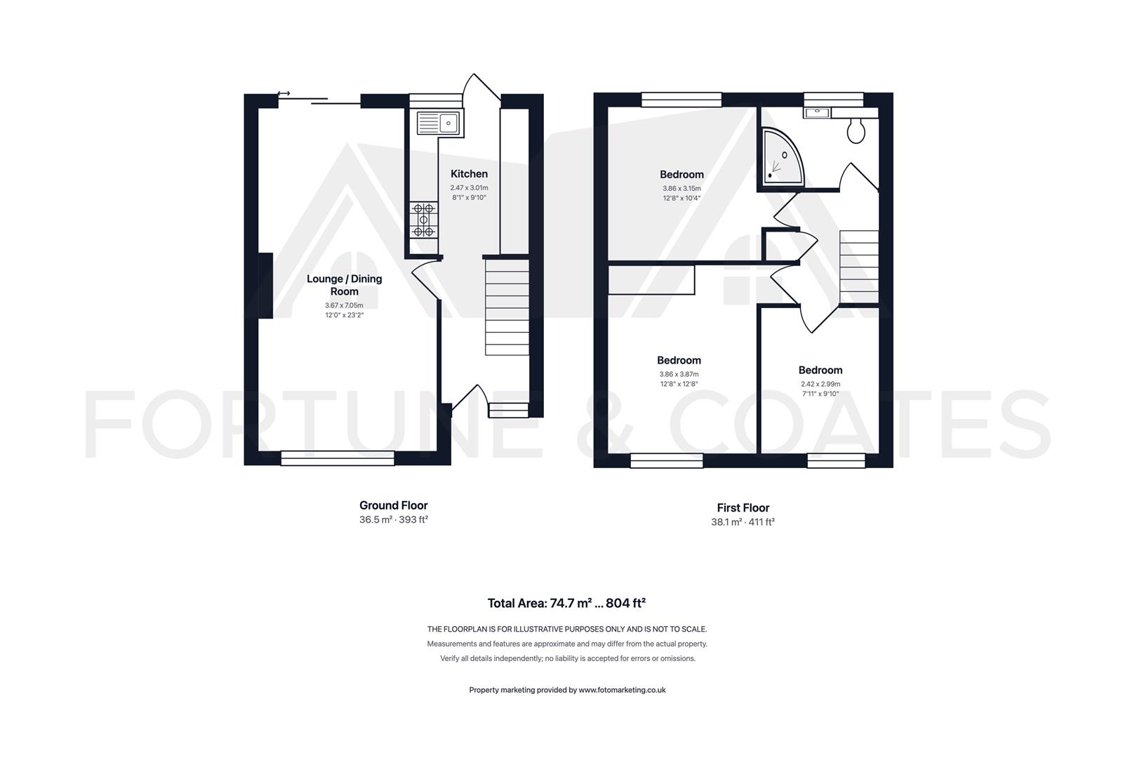 Ryecroft, Harlow floorplan