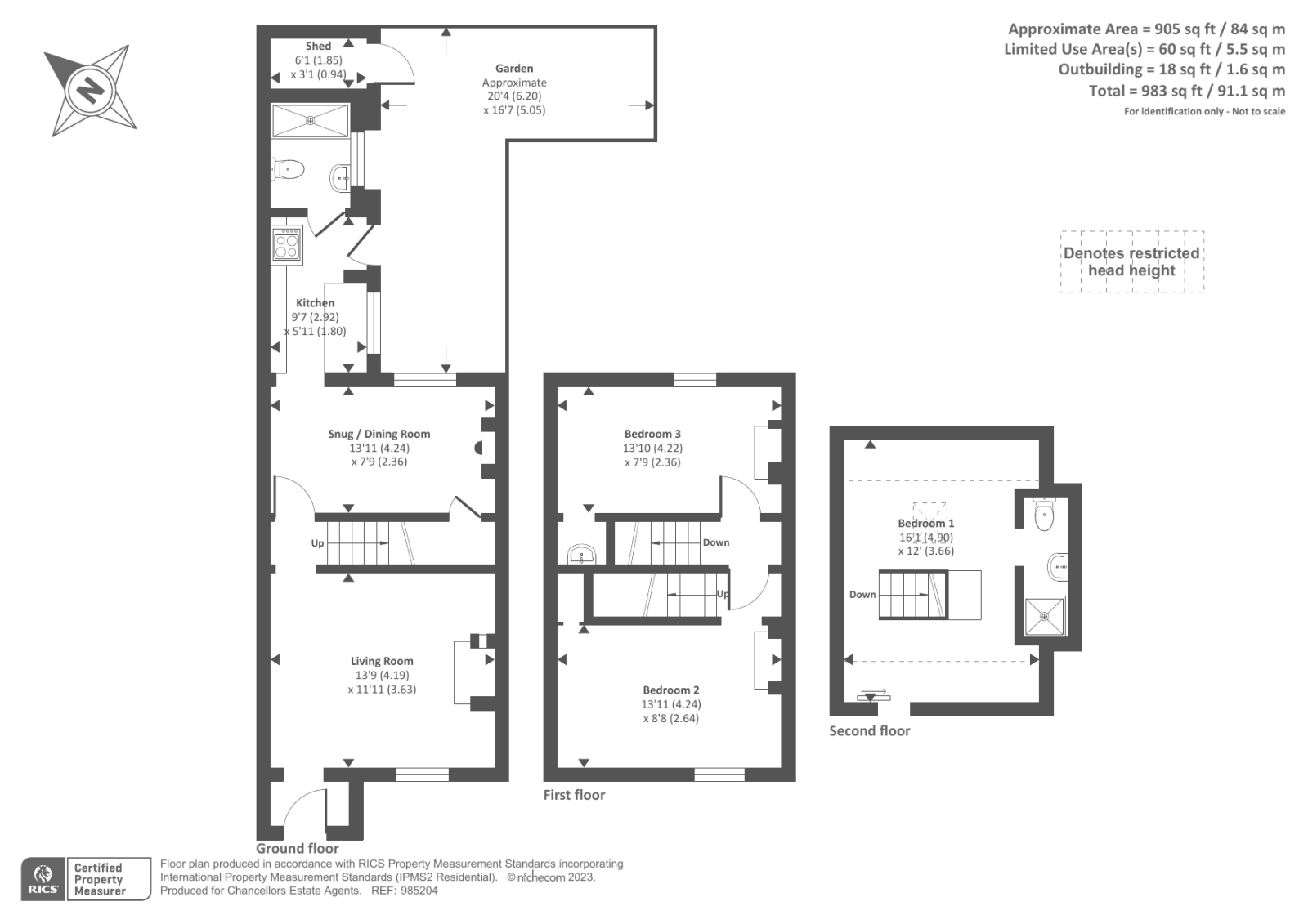Worcester, Worcestershire WR1, 2 bedroom terraced house for sale