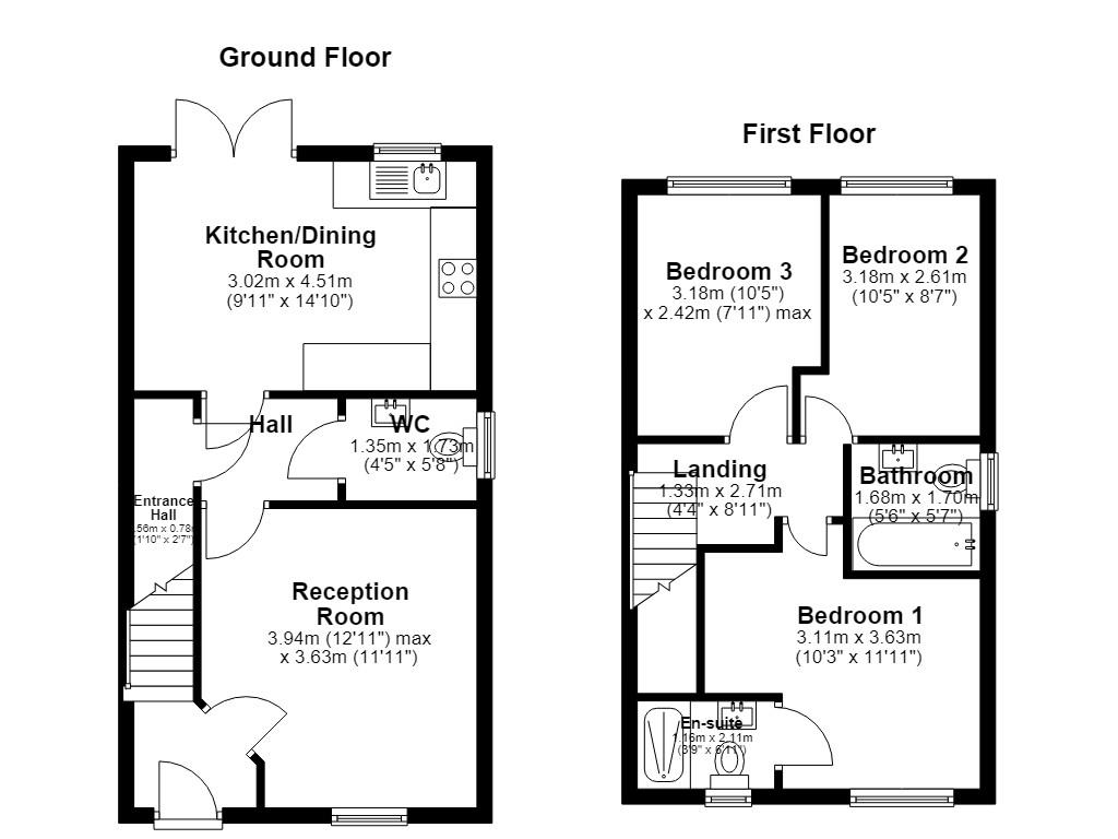 23, Carnation Drive, Preston floorplan