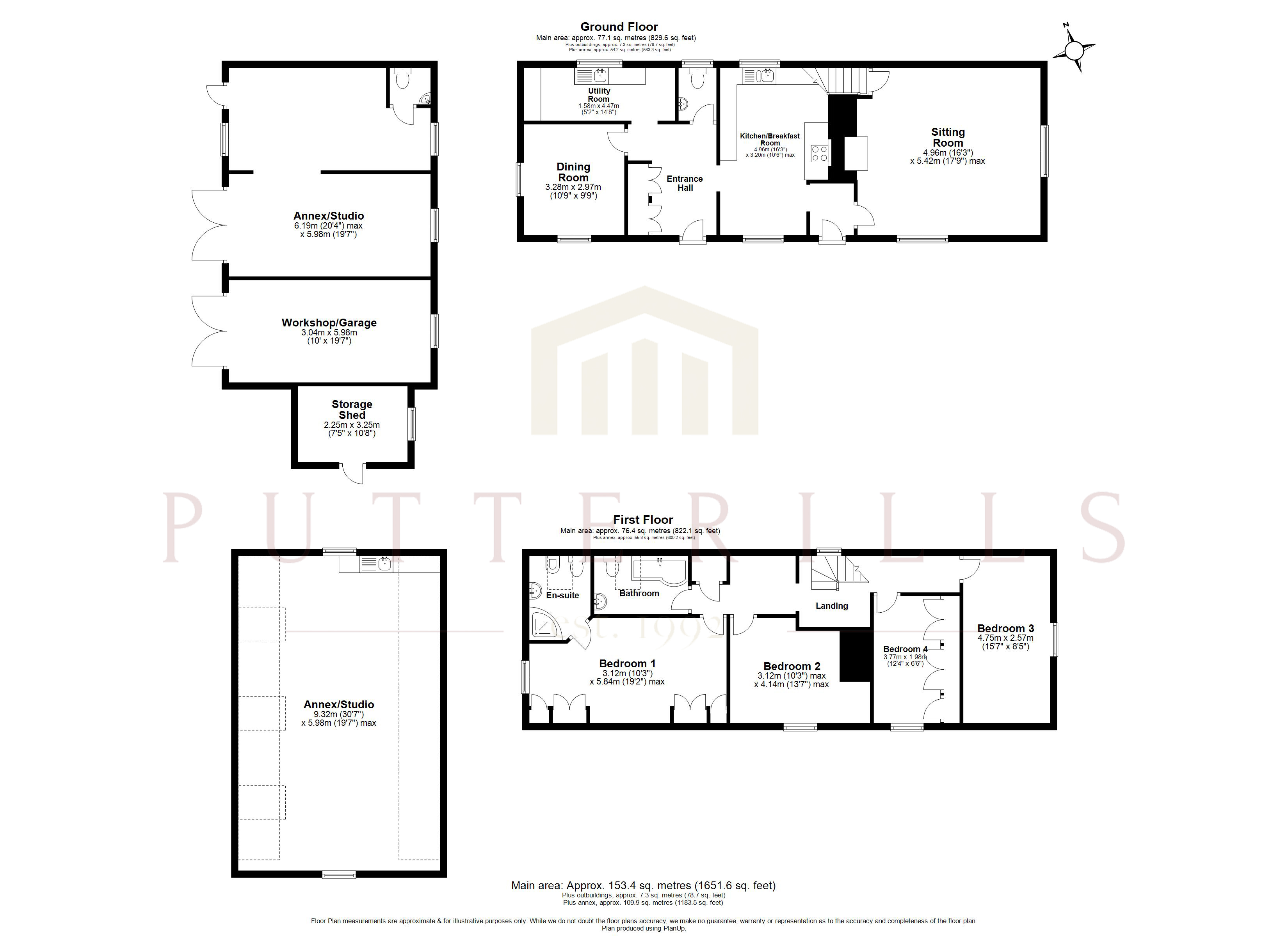 Granary Cottage, 56, High Street, Stevenage floorplan
