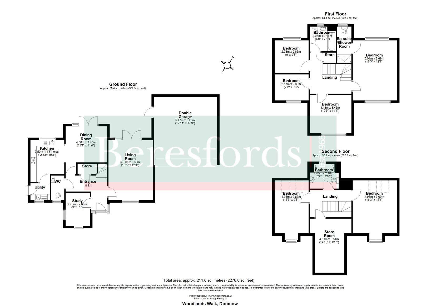 37, Woodlands Walk, Essex floorplan