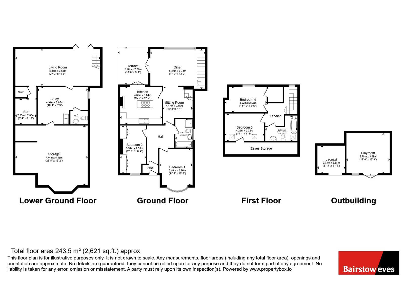 28, Boscombe Avenue, Hornchurch floorplan
