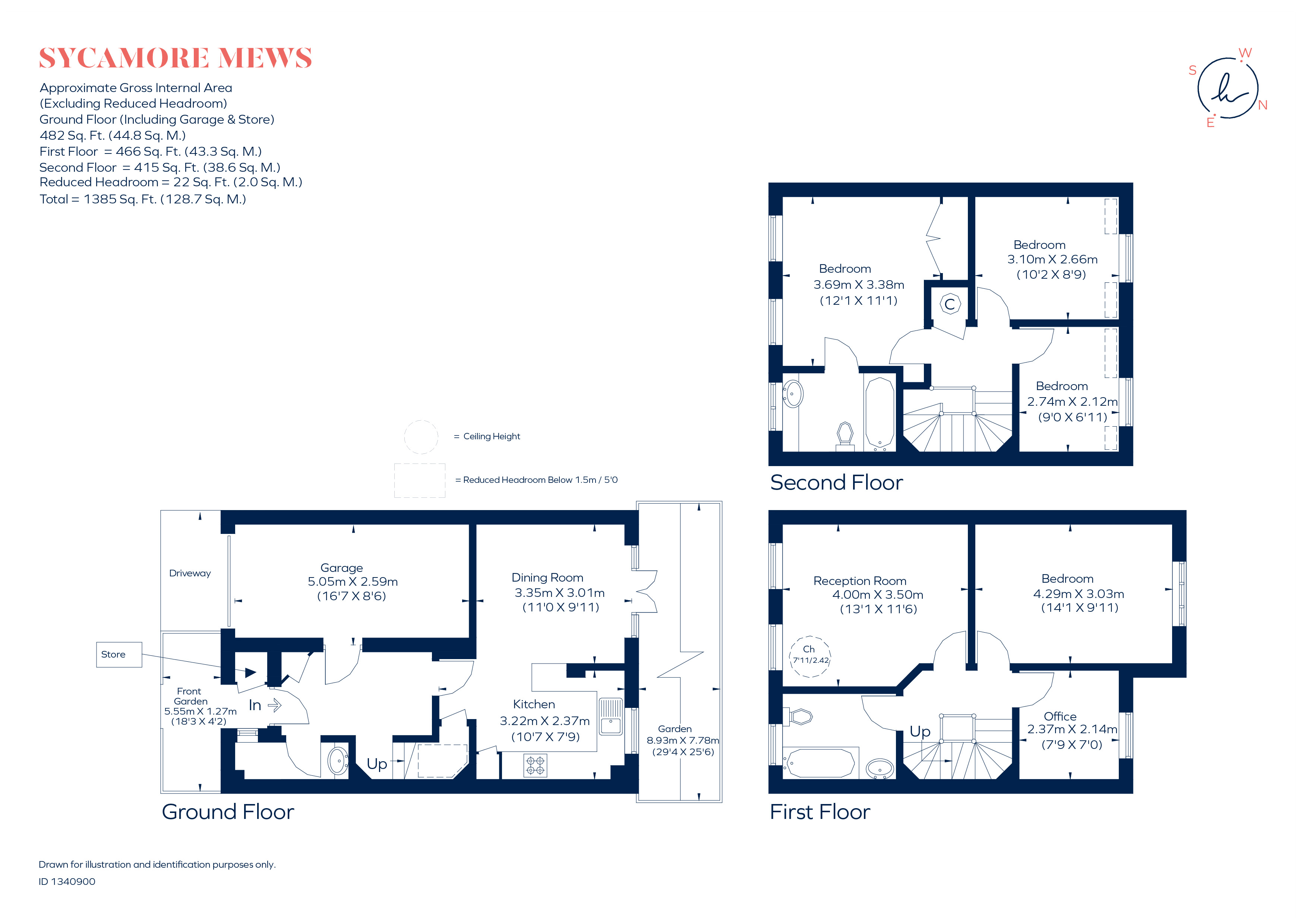 Sycamore Mews, Clapham floorplan