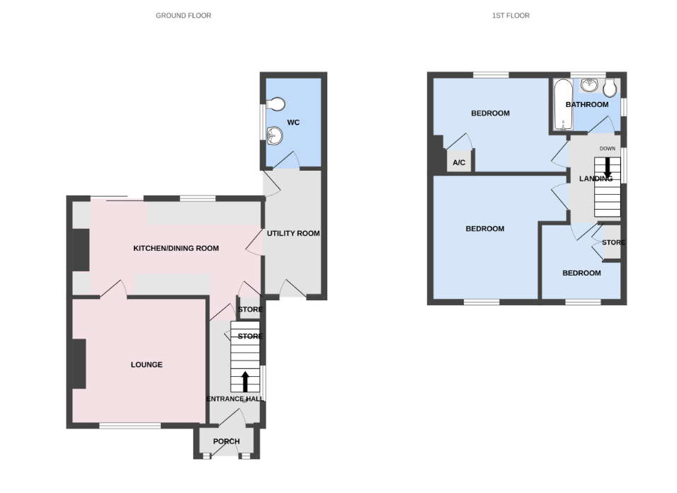 Second Avenue, Telford floorplan