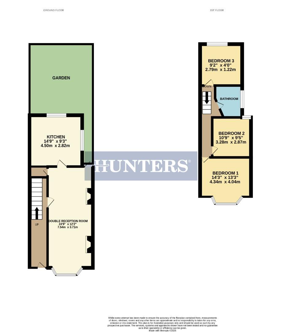 14, Brampton Road, London floorplan