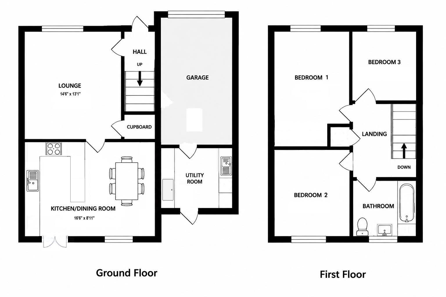 11, Everside Lane, Dursley floorplan