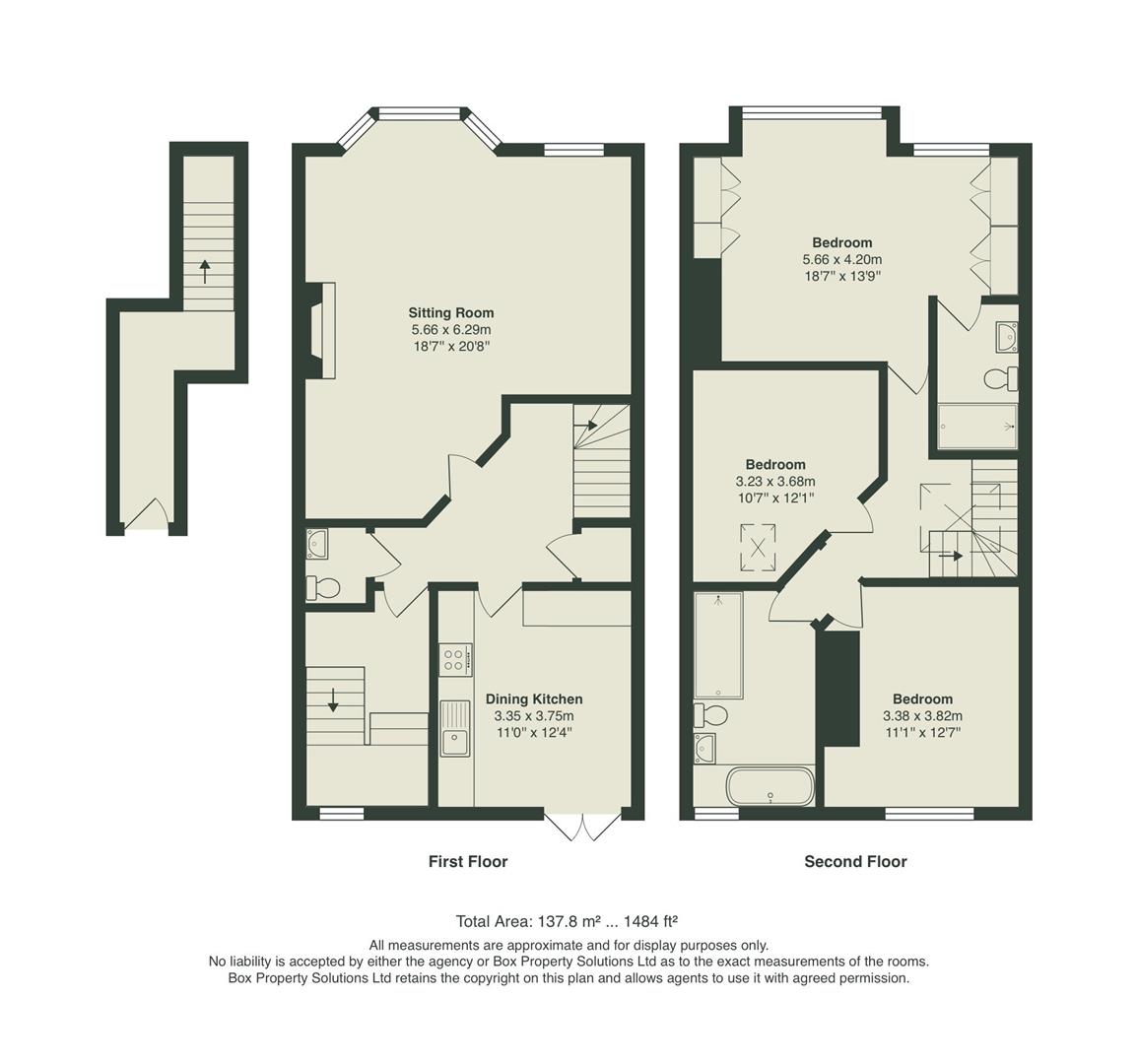 42a, The Grove, Ilkley floorplan
