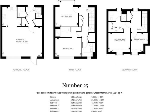 4 Bedrooms Town house to rent in Thames Street, Weybridge KT13