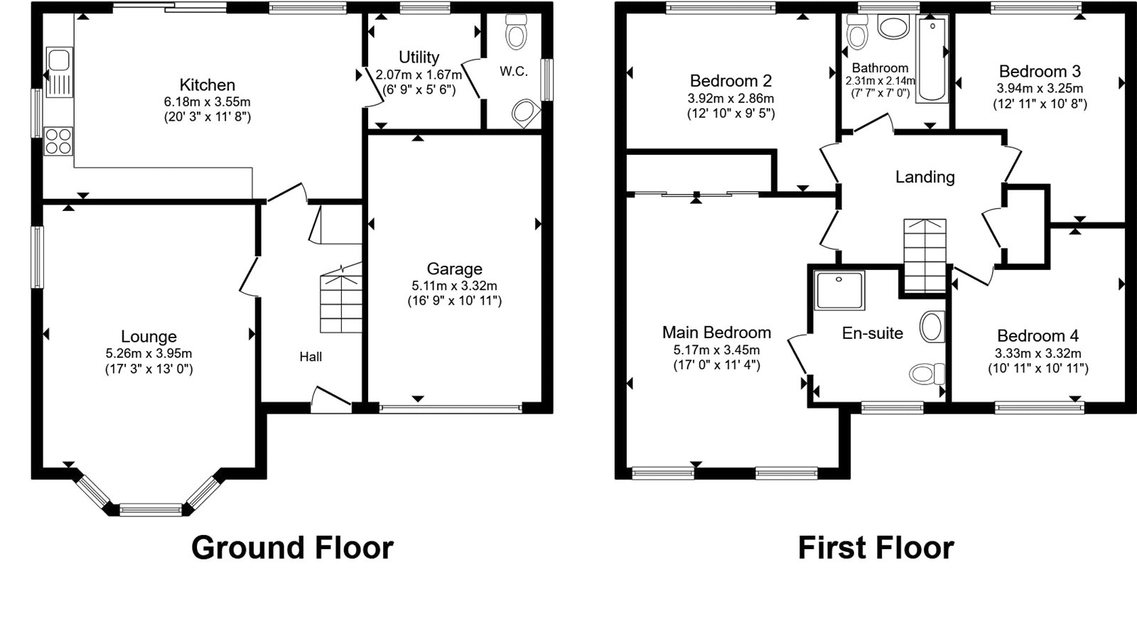 Ward Way, East Riding of Yorkshi floorplan