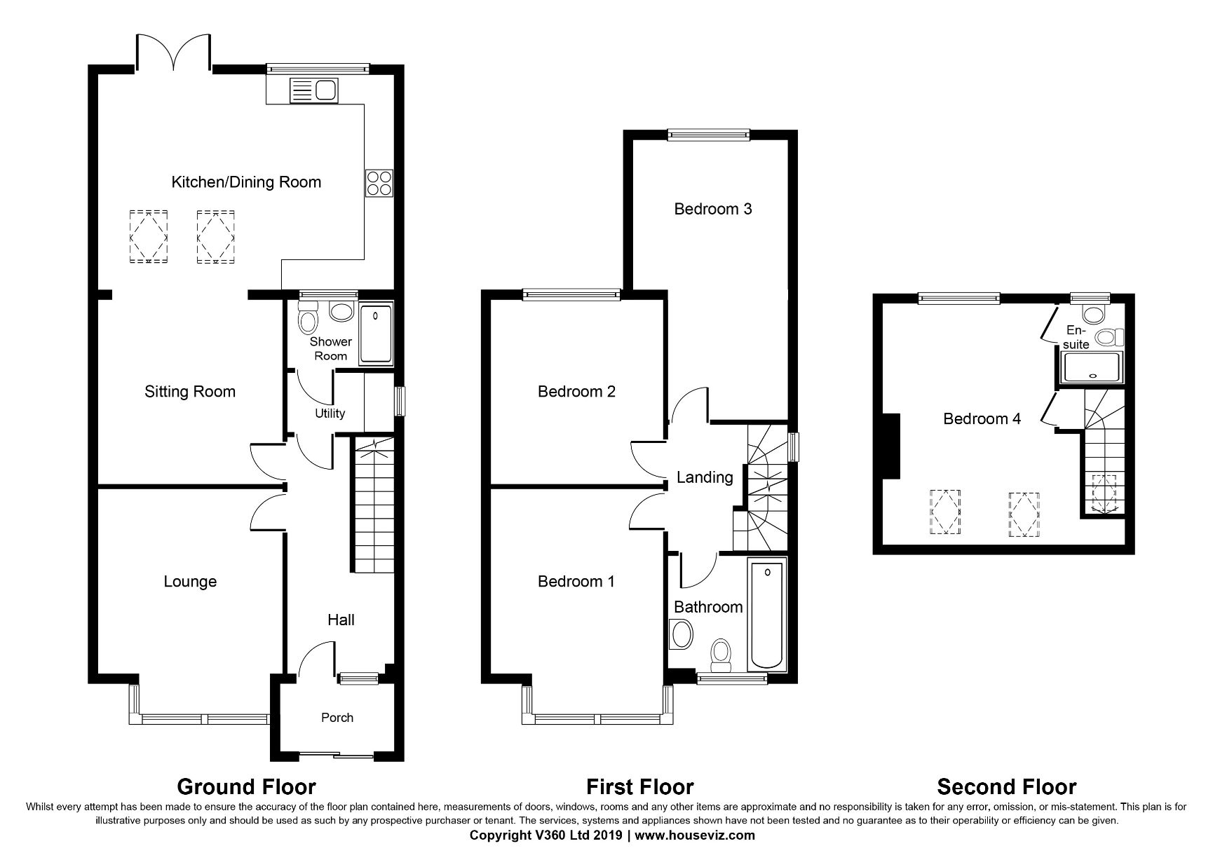14 Hadley Gardens, Southall floorplan