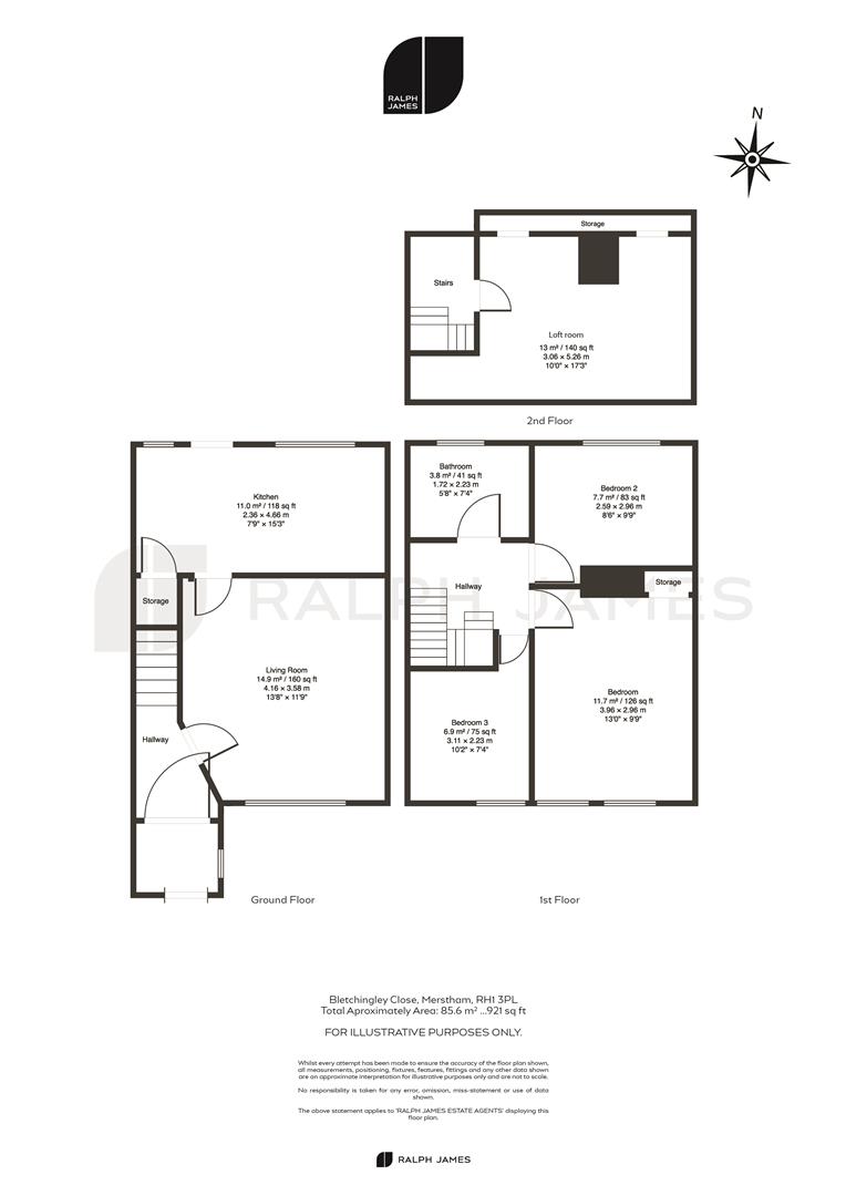 Bletchingley Close, Redhill floorplan