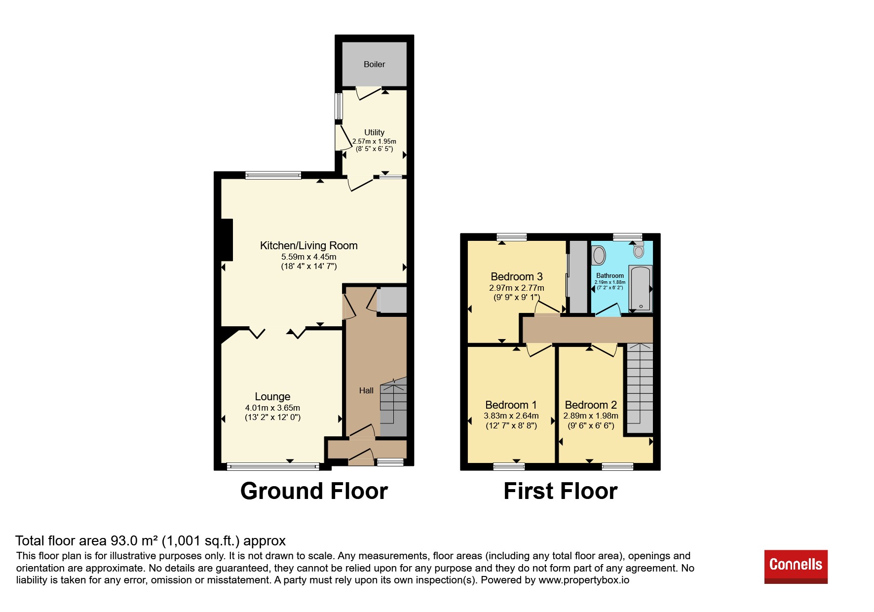 Rose Cottage, 5, James Street, Coventry floorplan