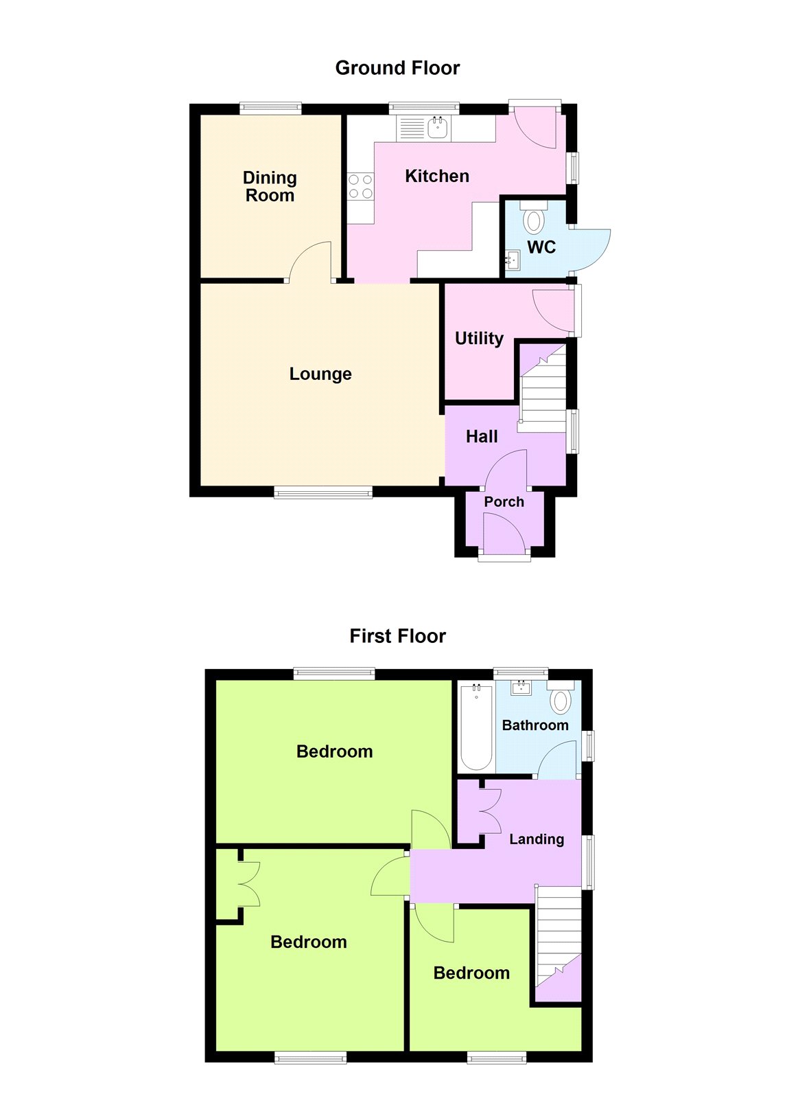 6, Woodfield Avenue, Pembrokeshire floorplan
