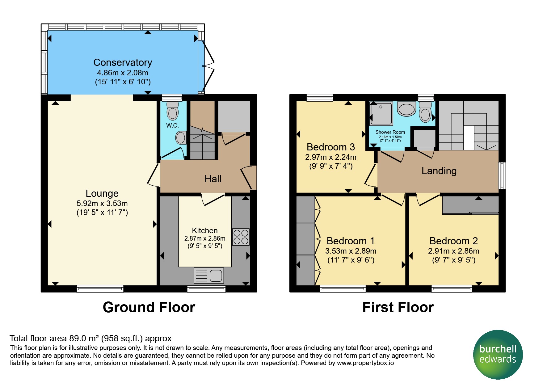 3, High Edge Drive, Belper floorplan
