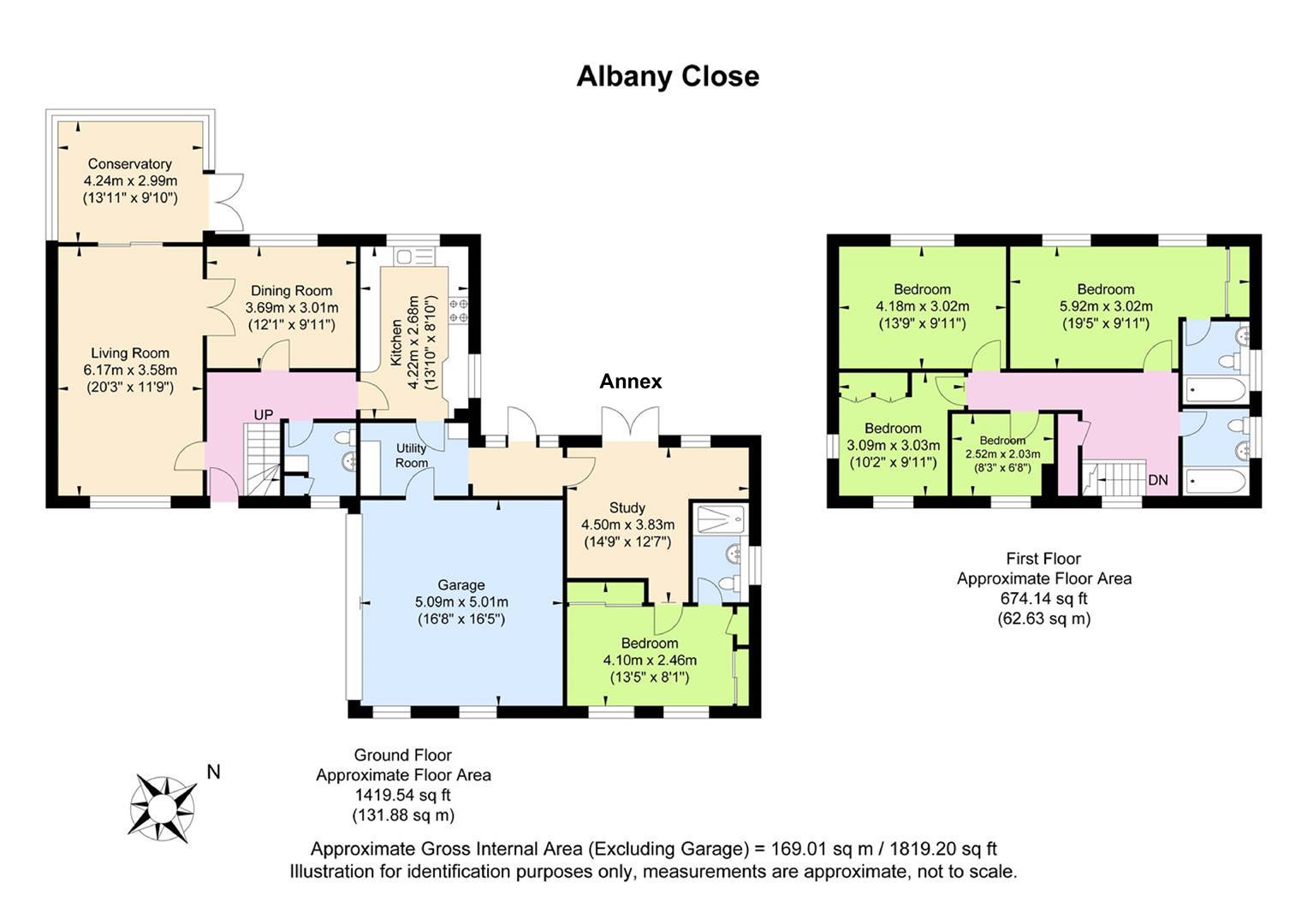 6, Albany Close, Worthing floorplan