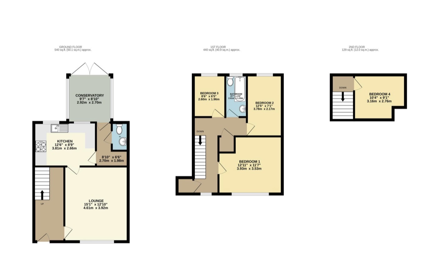 53, Guy Avenue, Wolverhampton floorplan