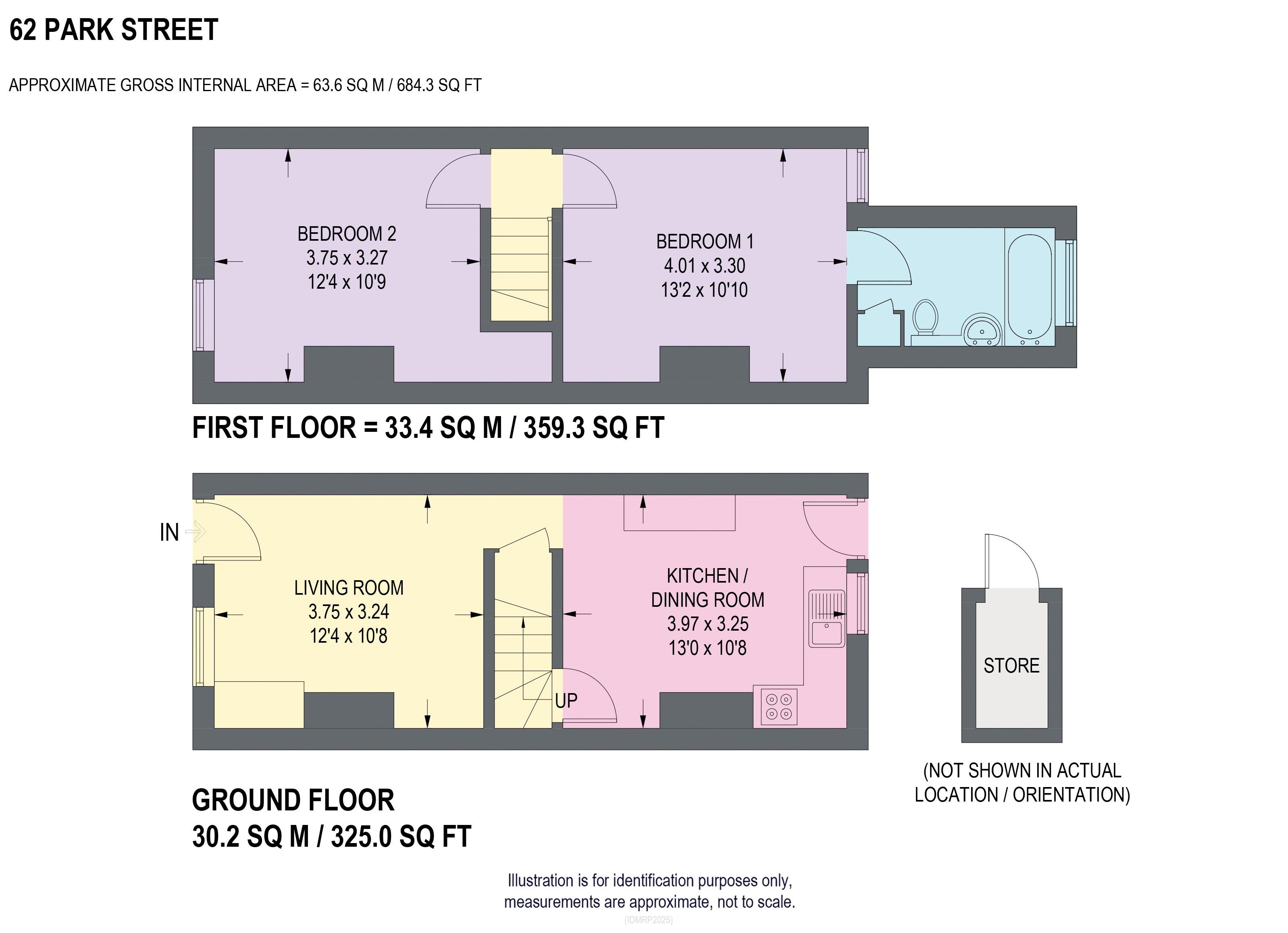 Park Street, Chesterfield floorplan
