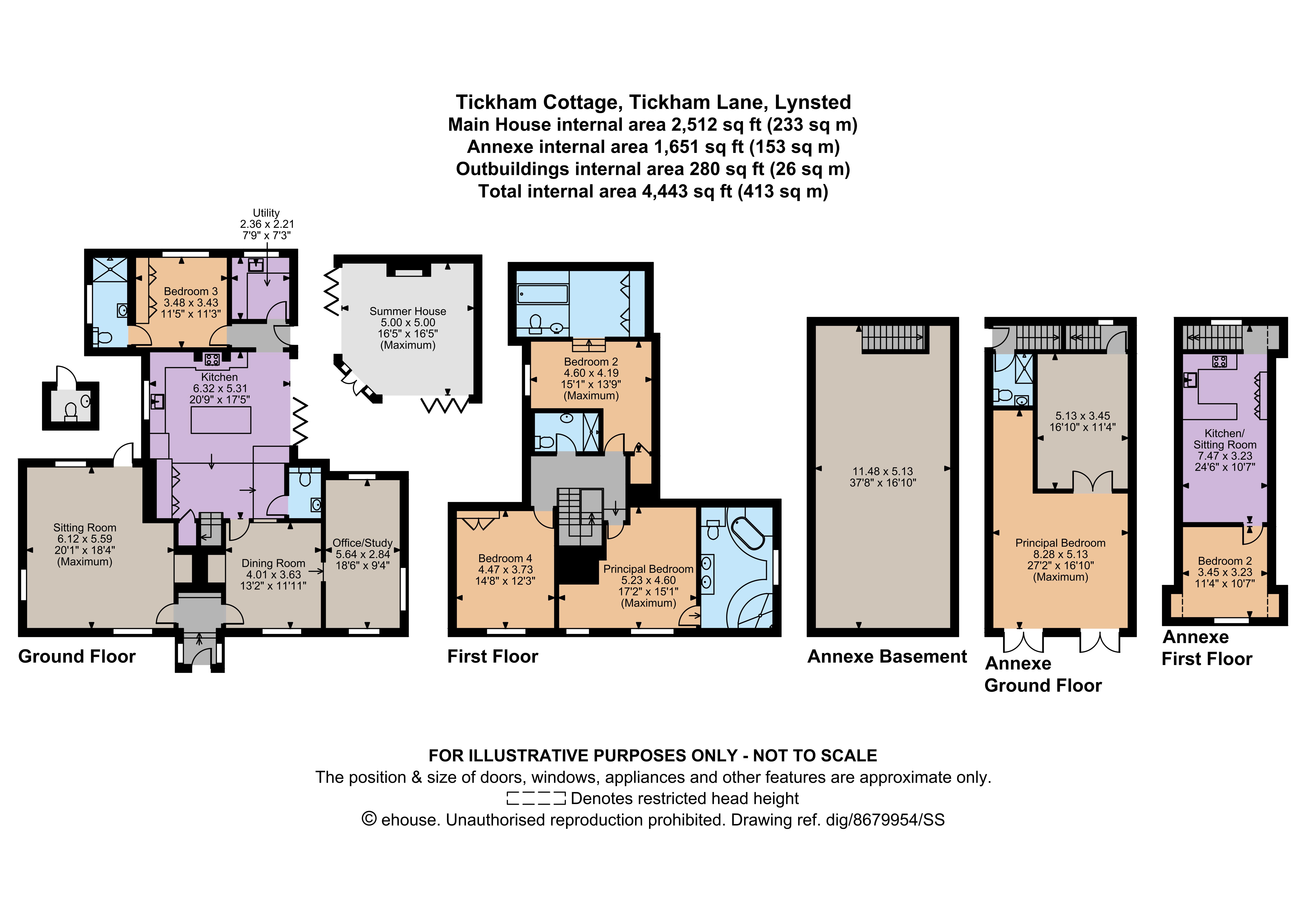 Tickham Cottage,, Tickham Lane, Kent floorplan