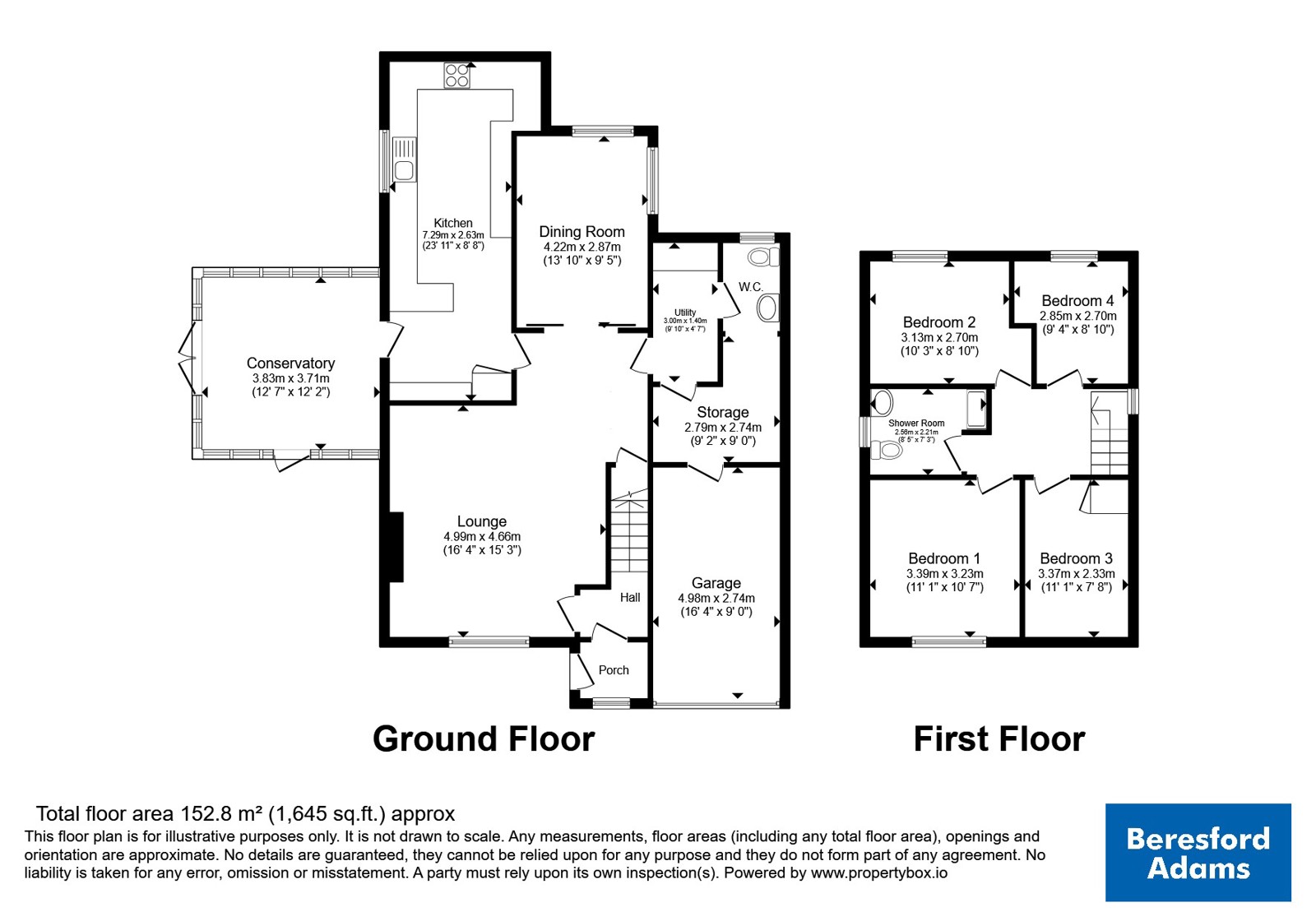 15, Bod Offa Drive, Flintshire floorplan