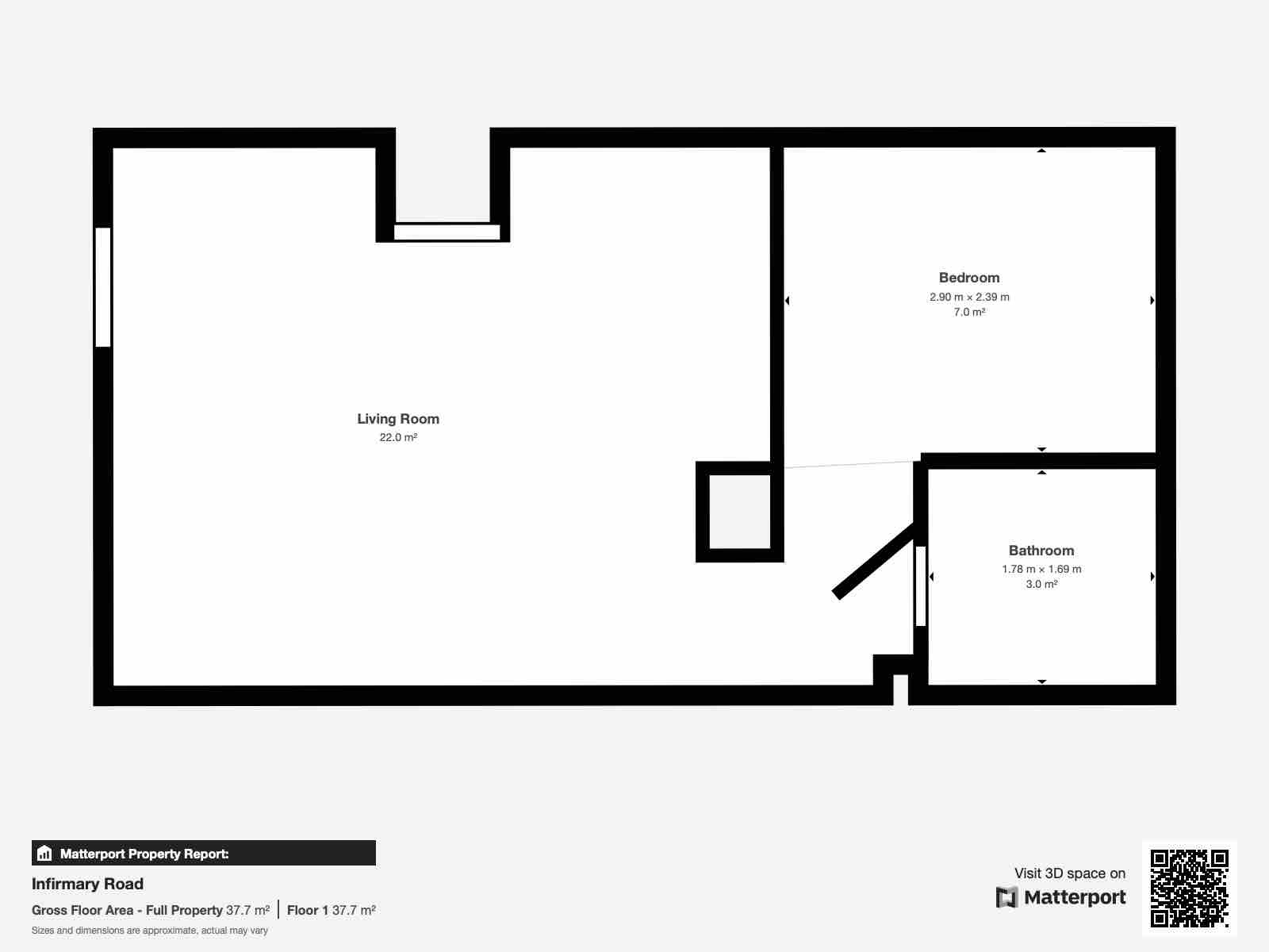 Flat 2, Sycamore Apartments, Sheffield floorplan