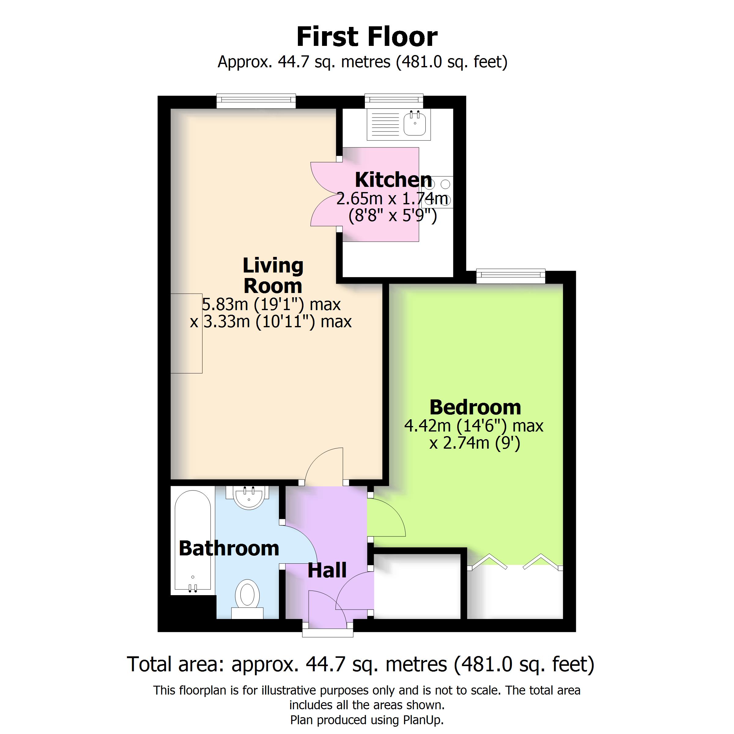 1 Bedrooms Flat for sale in Douglas Bader Court, Howth Drive, Woodley, Berkshire RG5