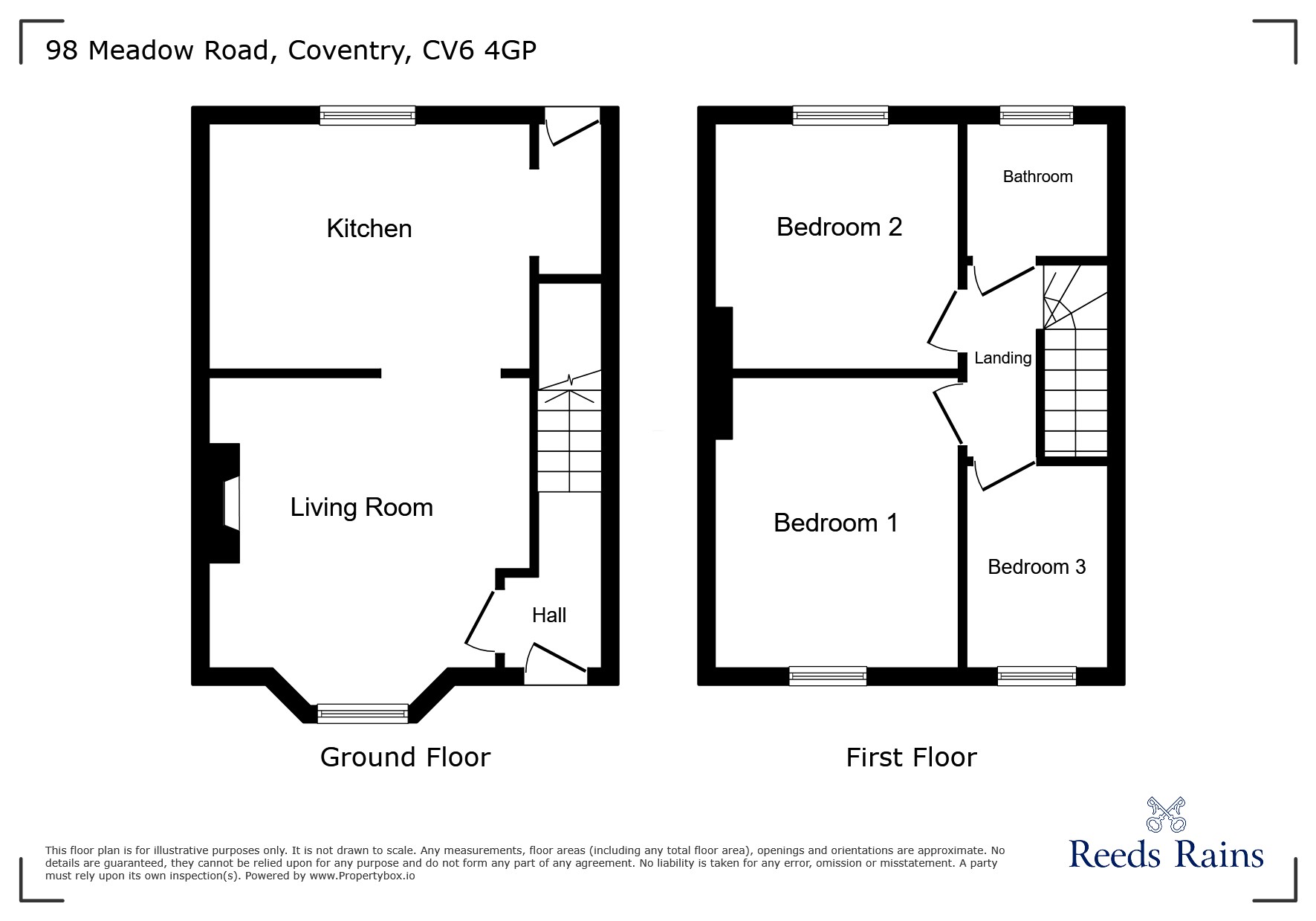 98, Meadow Road, Coventry floorplan