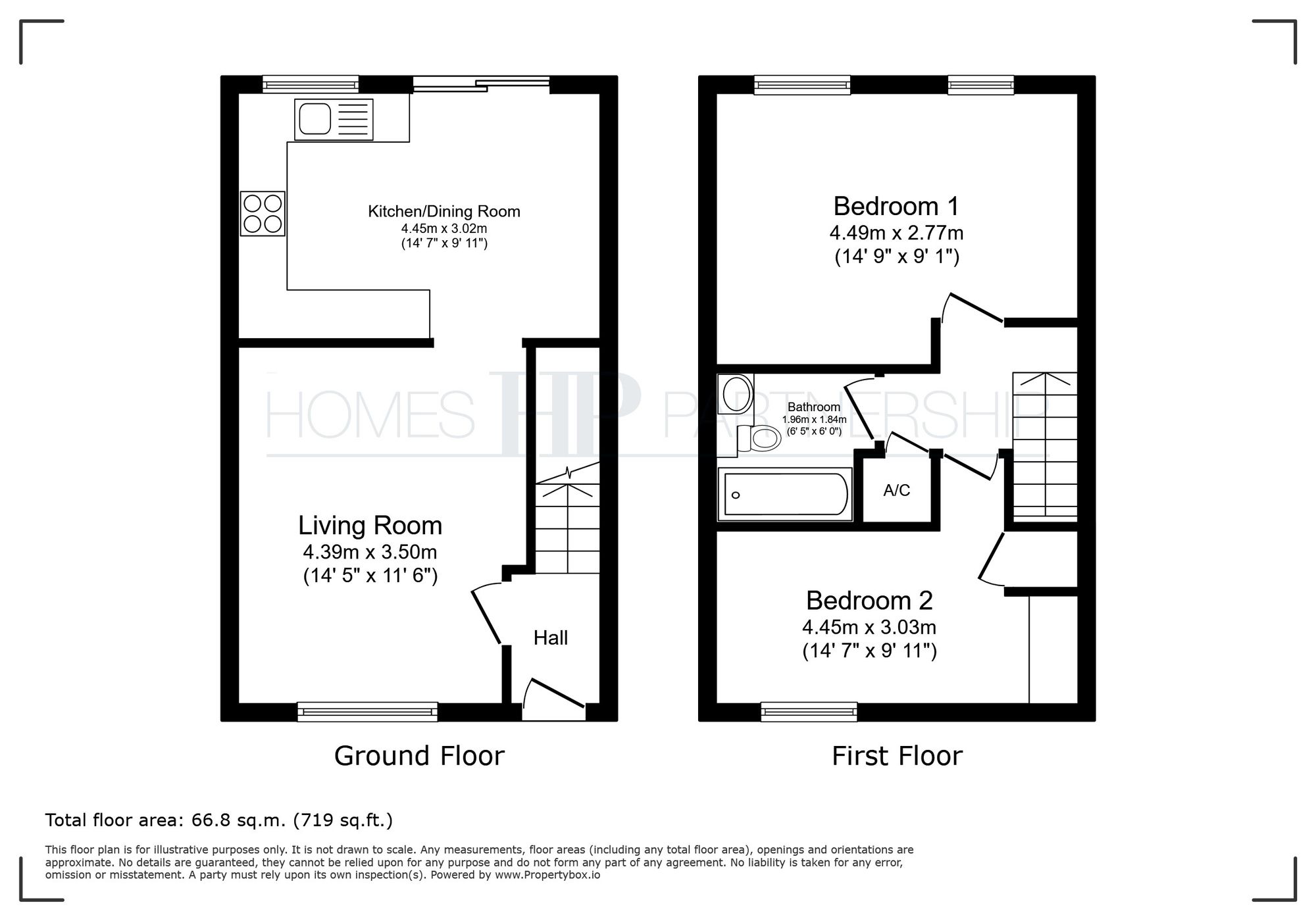 6 Stirling Close, Crawley floorplan